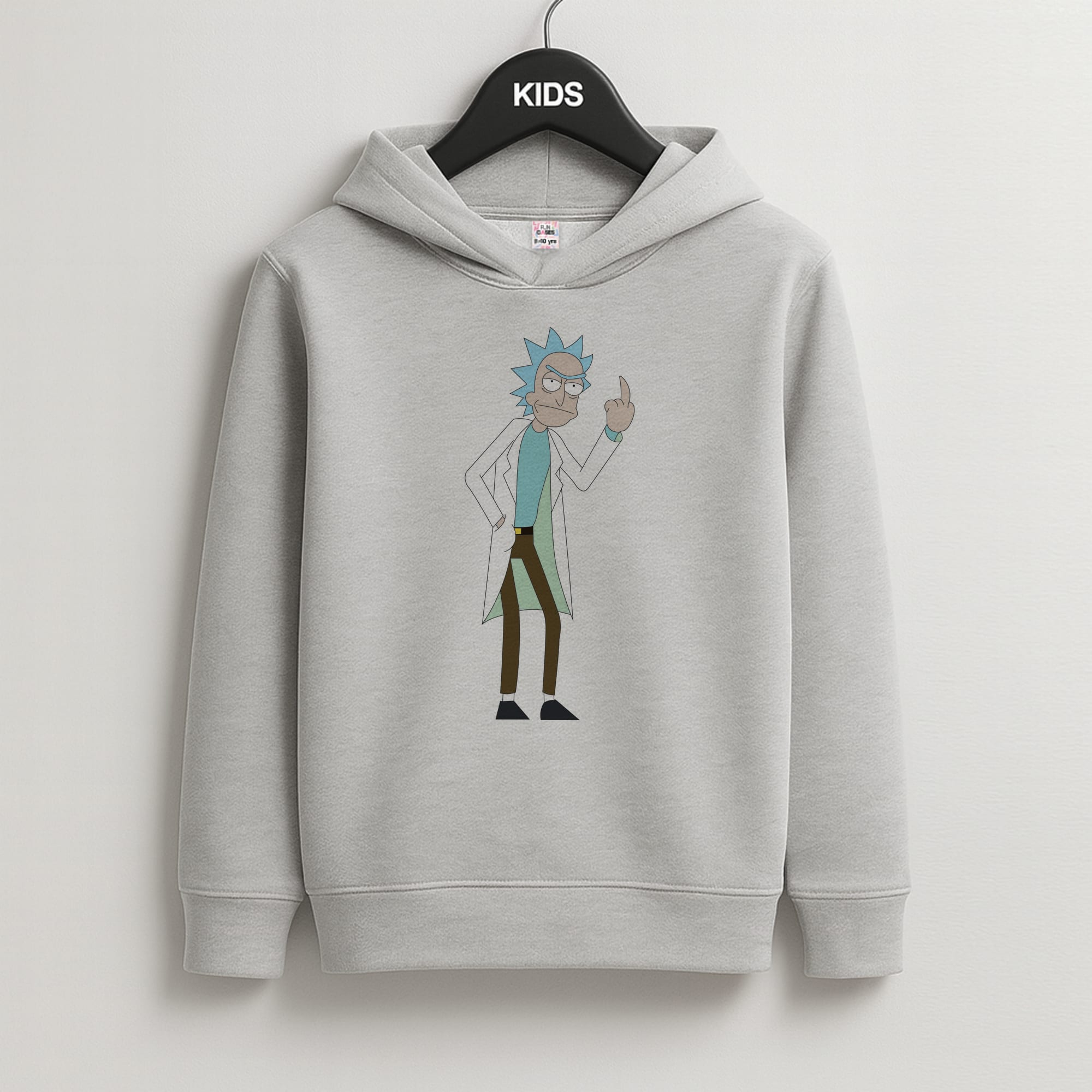 Rick - RAM Kids Grey Hoodie