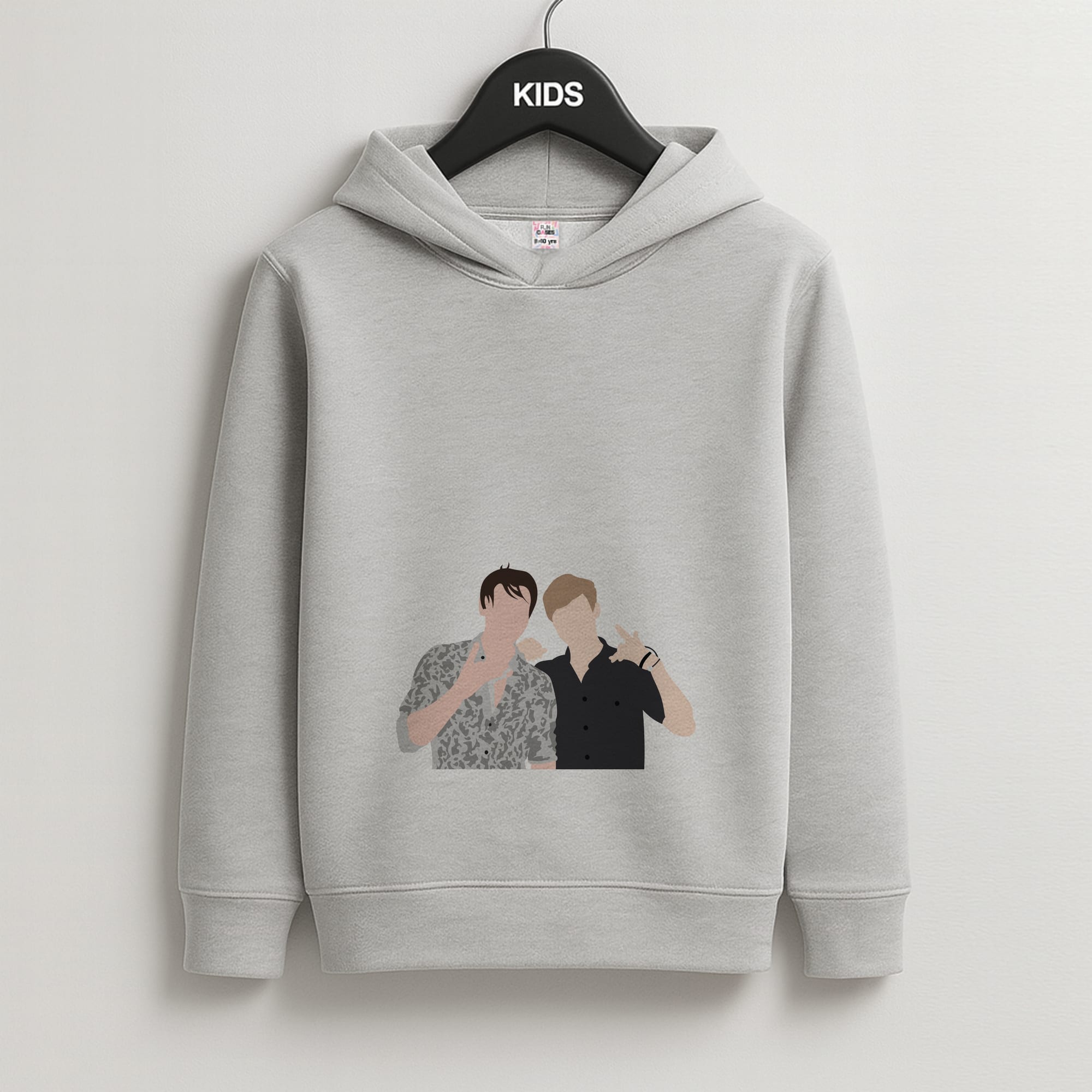Pose - S & C Kids Grey Hoodie