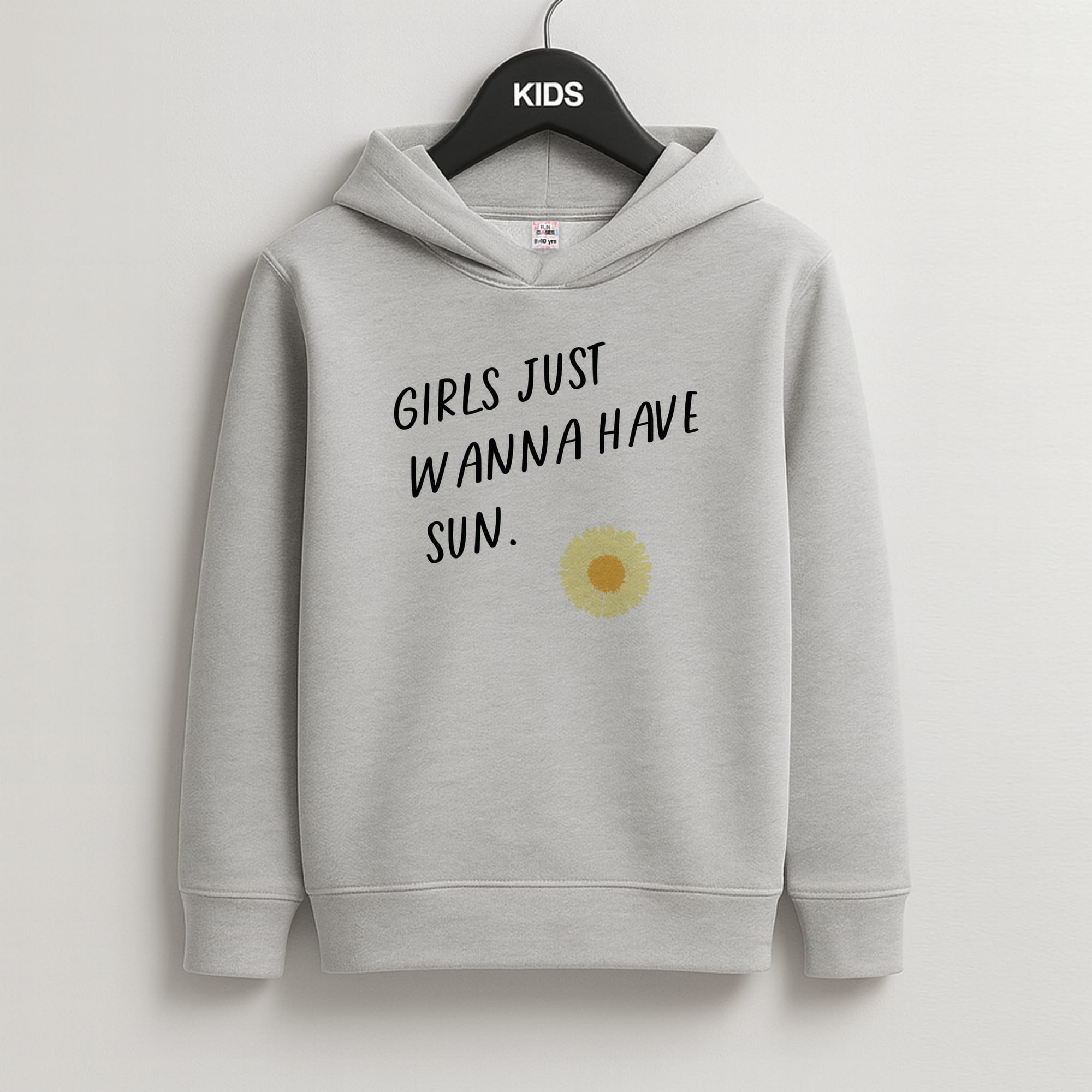Girls Just Wanna Have Sun - Summer Kids Hoodie