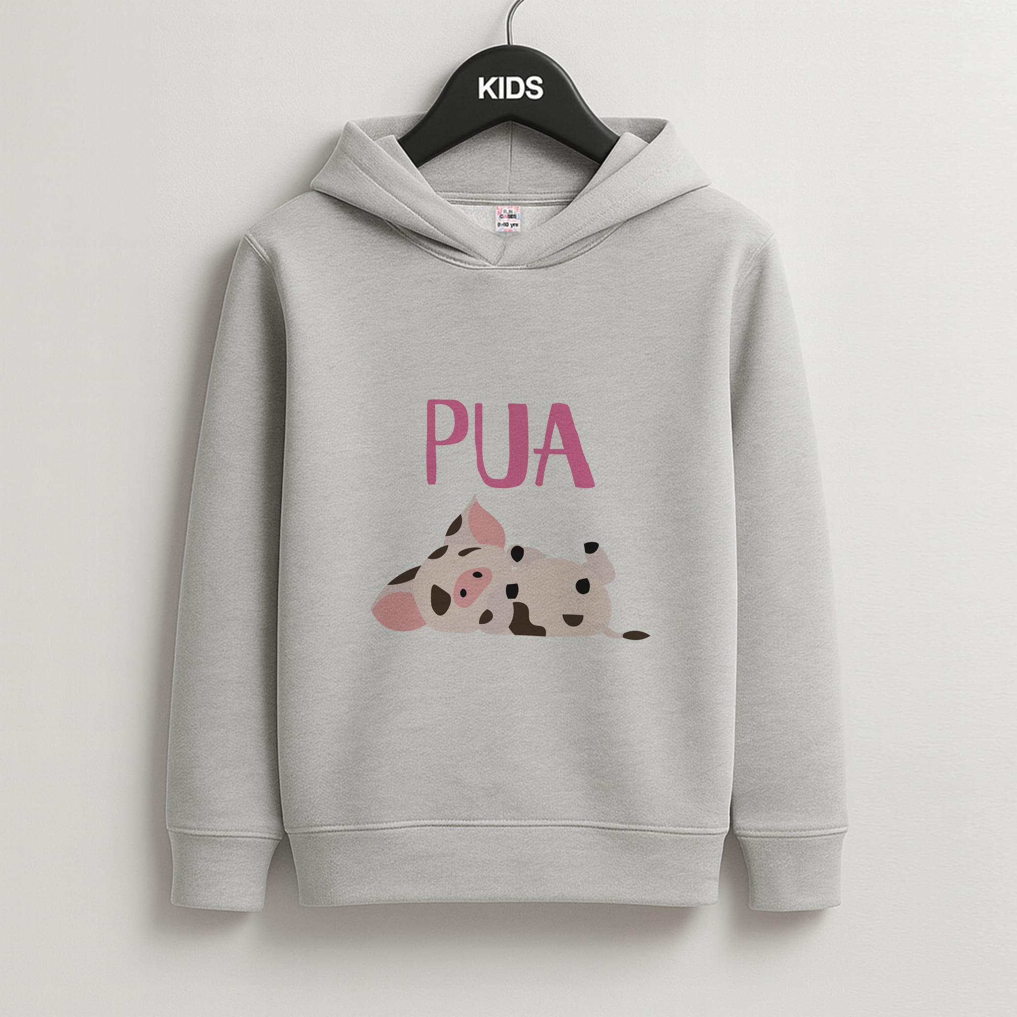 Pua Kids Grey Hoodie