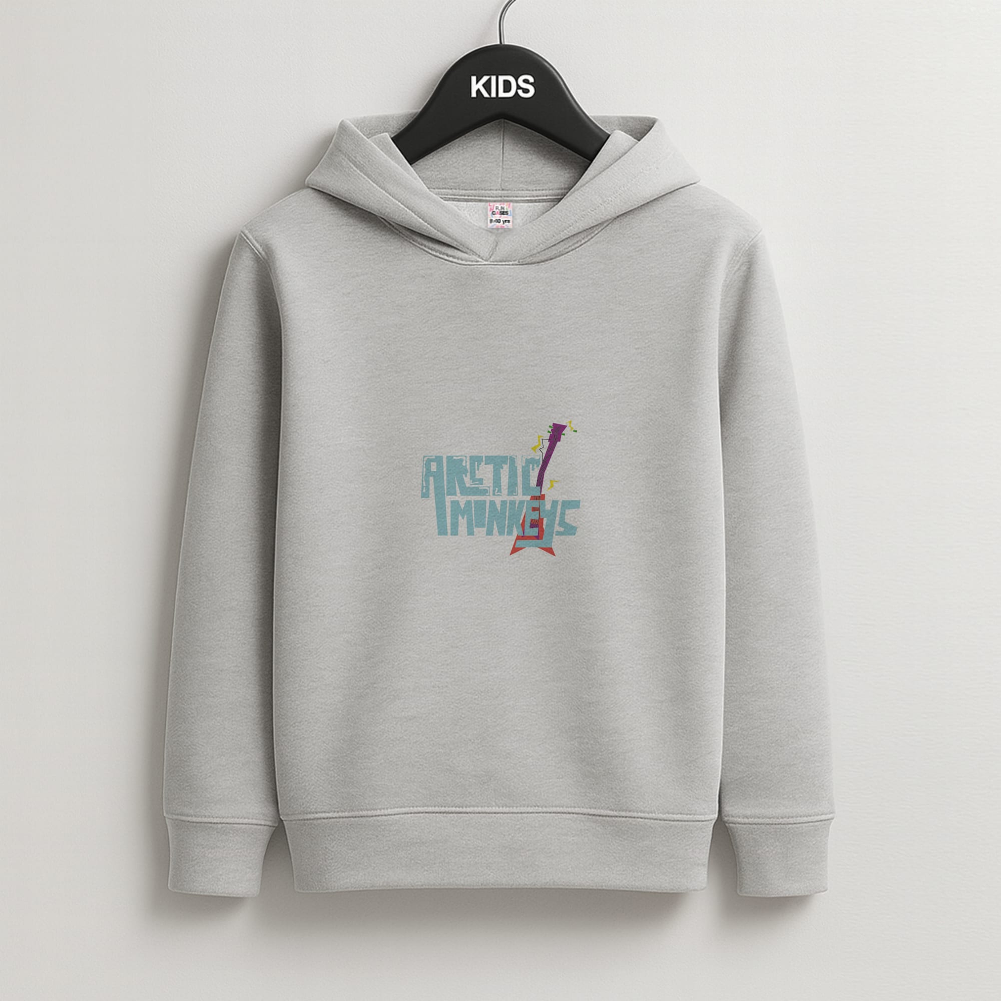 Guitar Kids Grey Hoodie