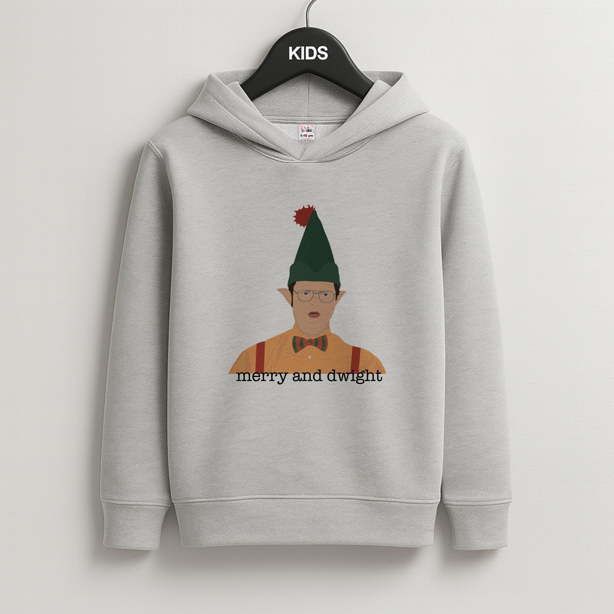 Merry And Dwight Kids Grey Hoodie