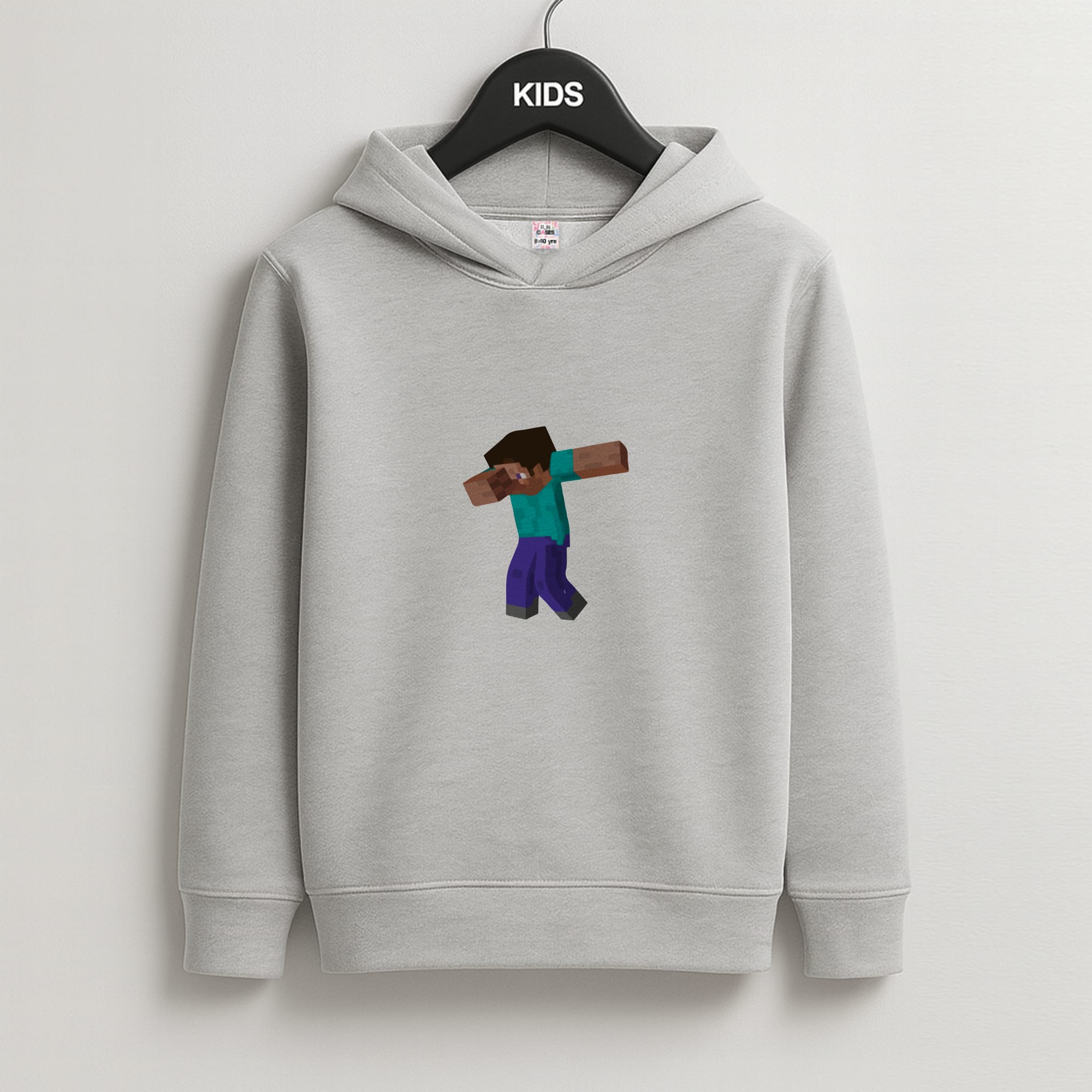 Steve Dab - Mining Kids Grey Hoodie