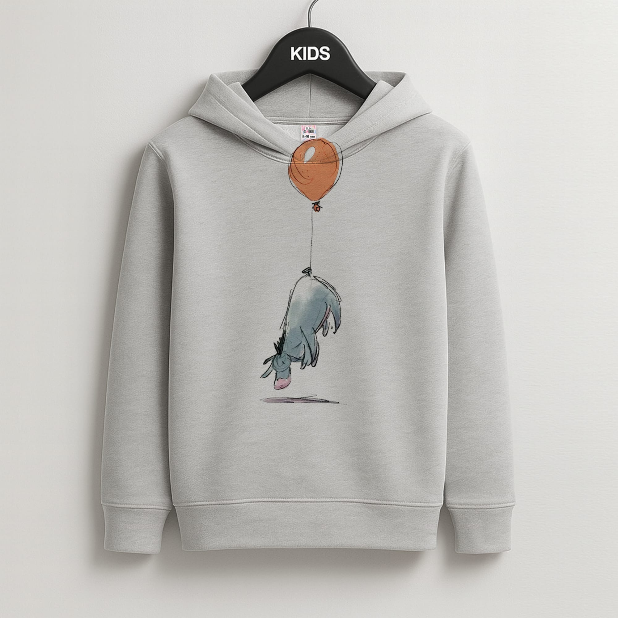 Donkey And His Balloon Kids Hoodie