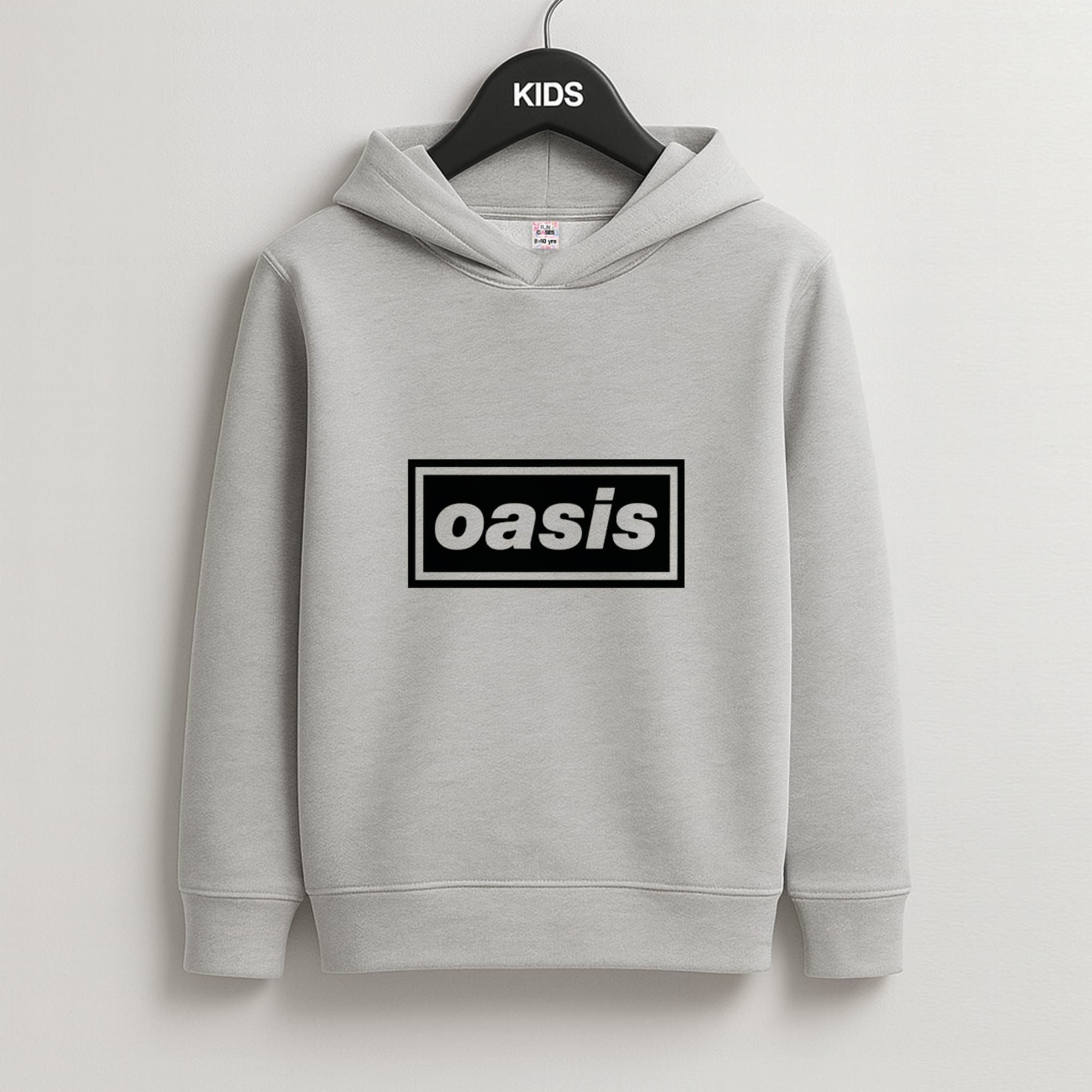 Band Name Kids Grey Hoodie