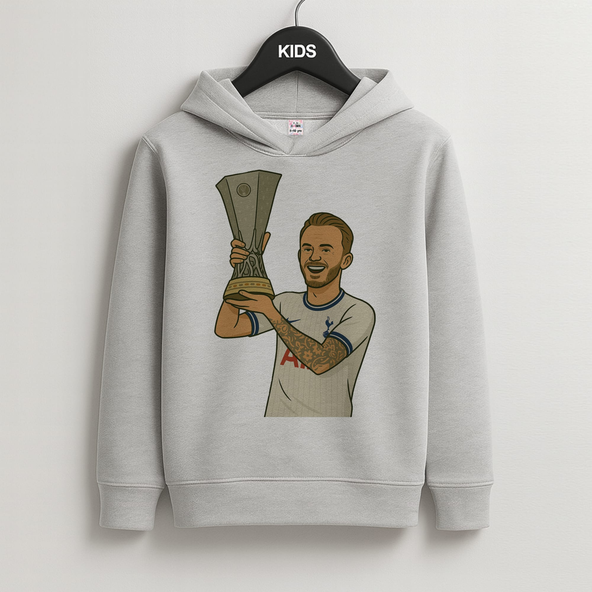Maddison's Trophy Lift Kids Grey Hoodie