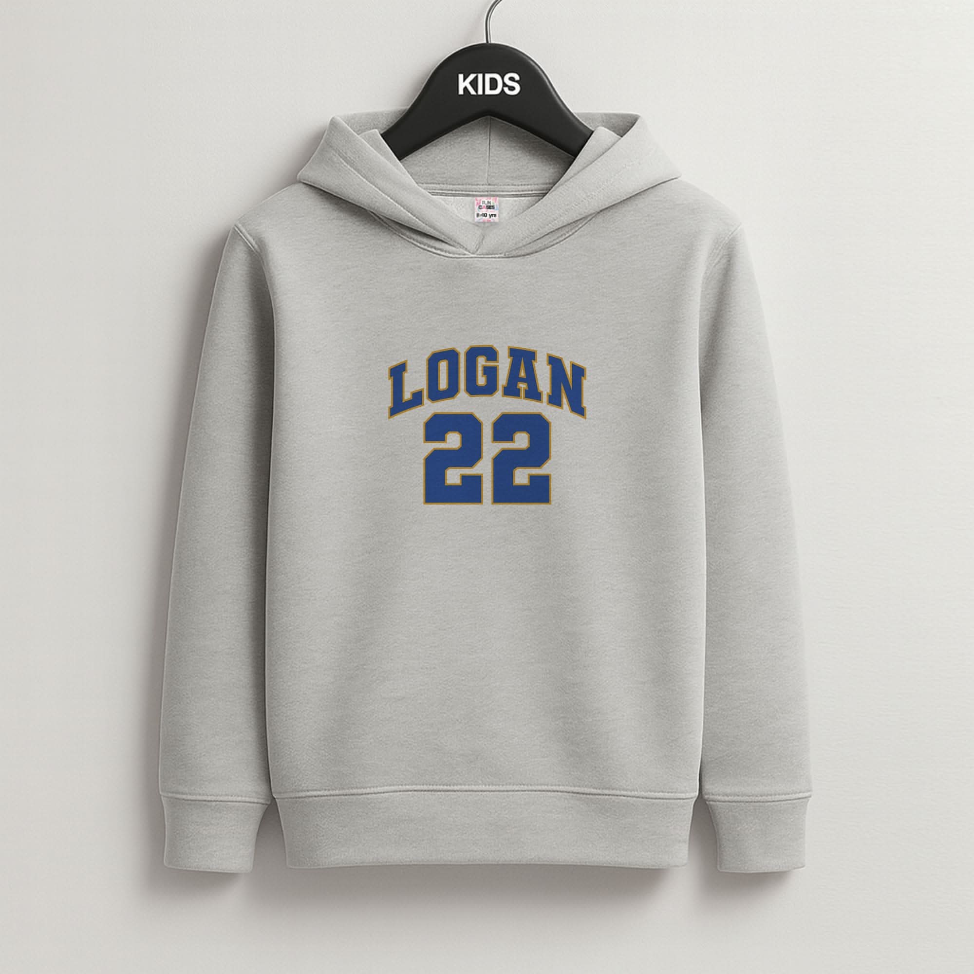 Grey Kids Hoodie