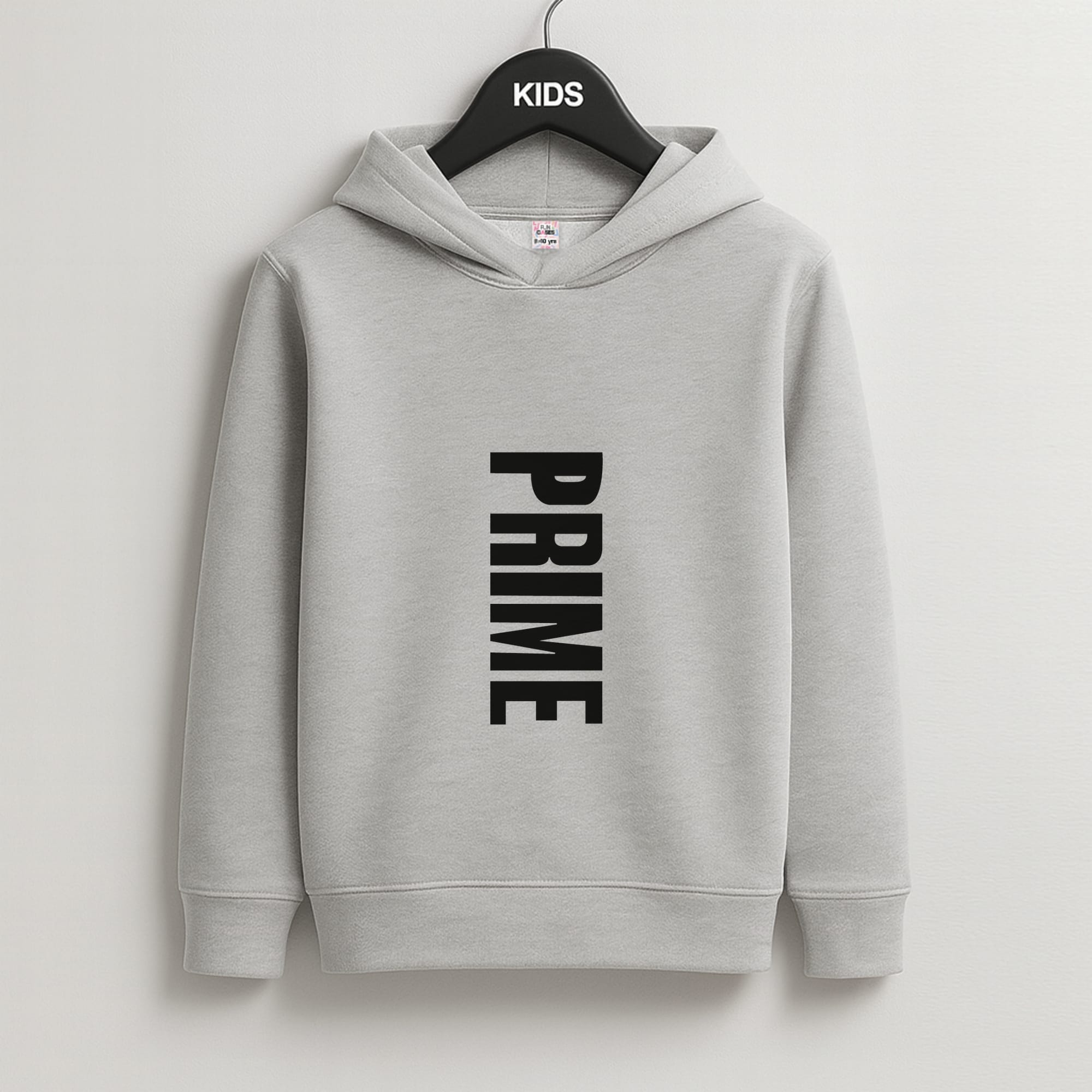 Prime - Blue Kids Grey Hoodie