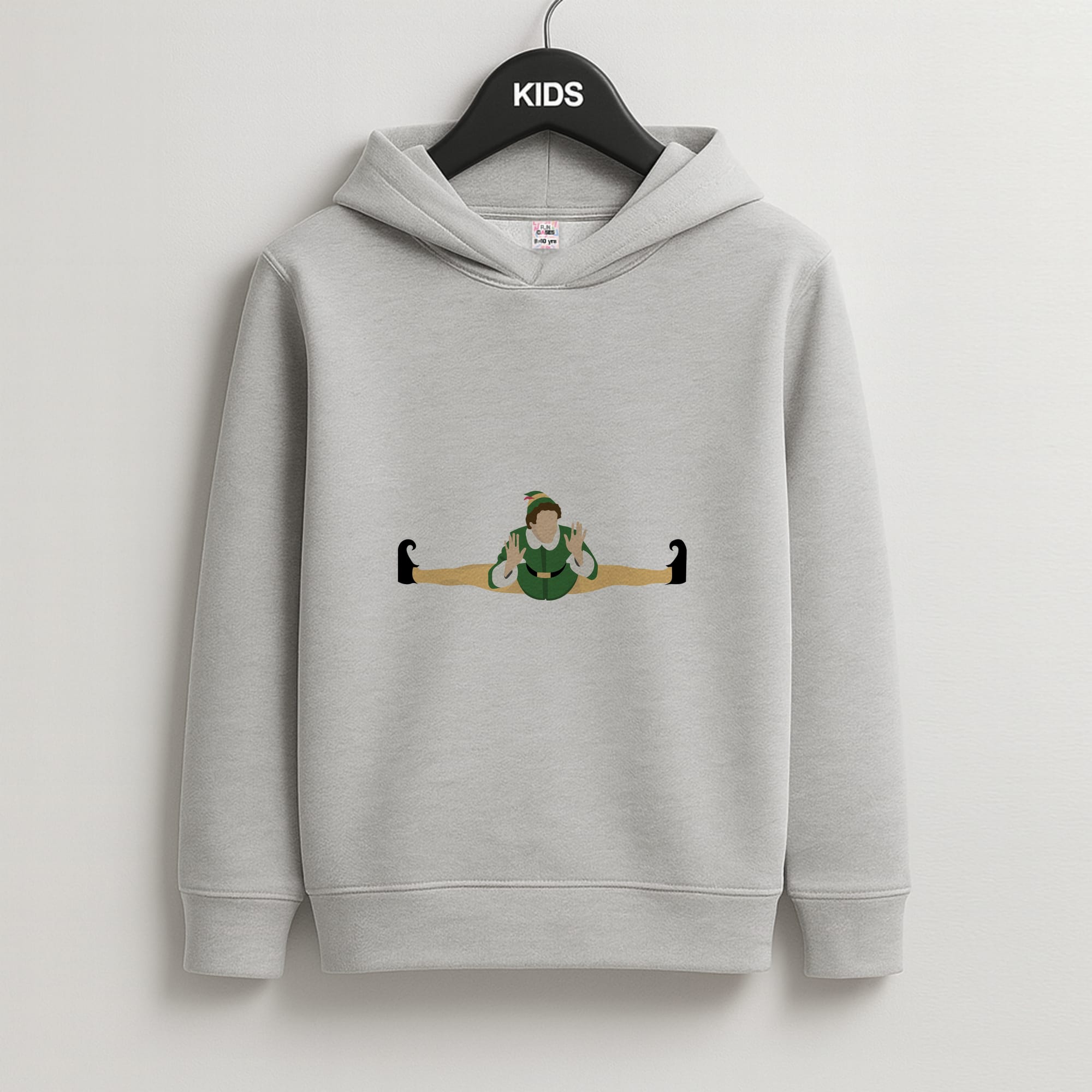 Splits - Elf Kids Grey Hoodie