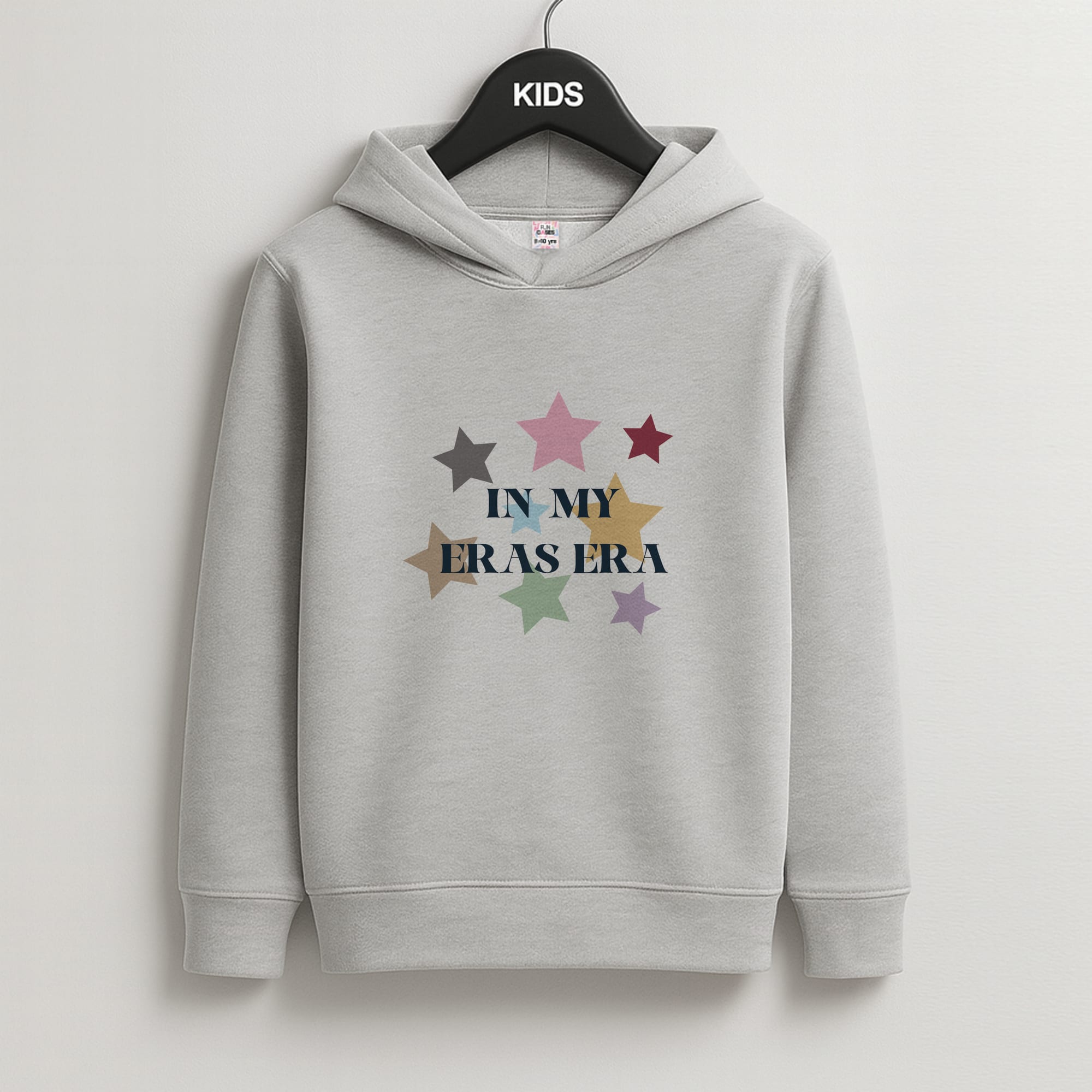 In My Eras Era - Taylor Kids Grey Hoodie