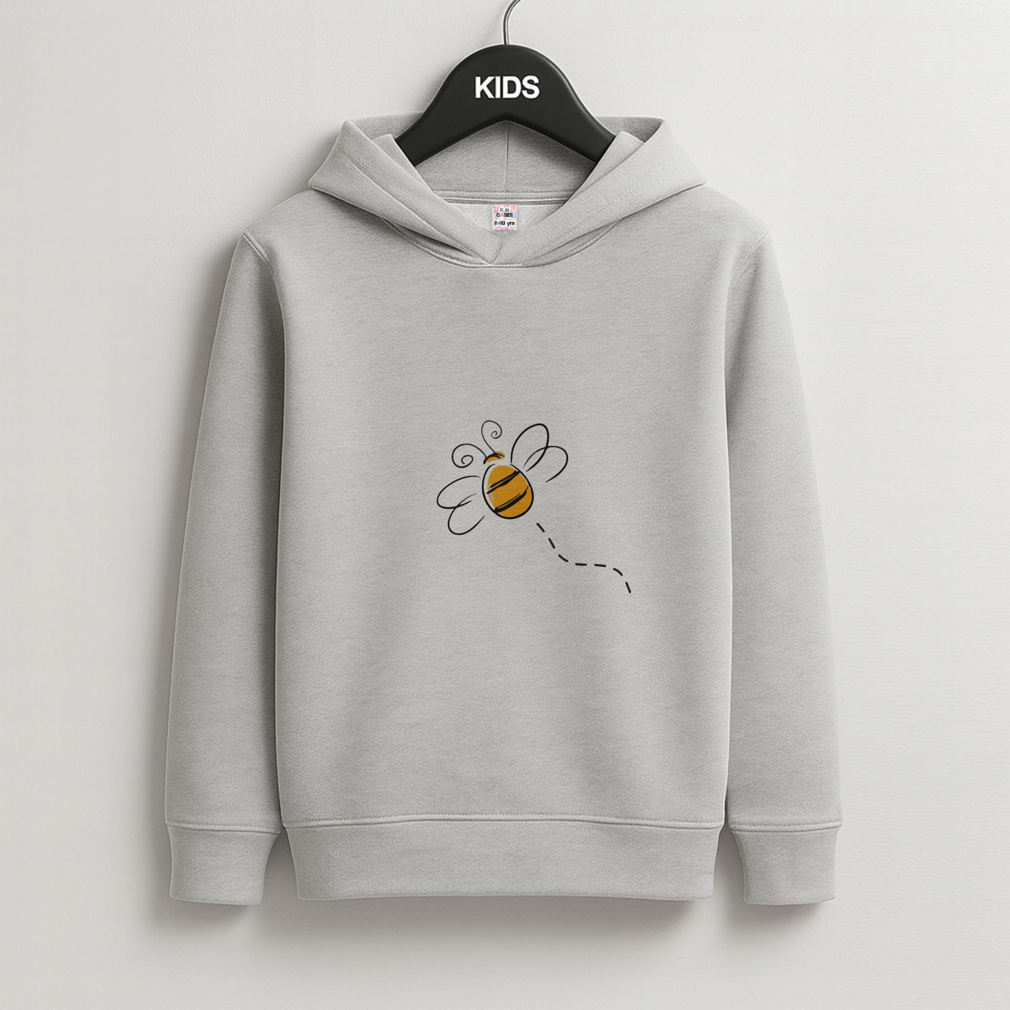 Spring Bee Kids Grey Hoodie
