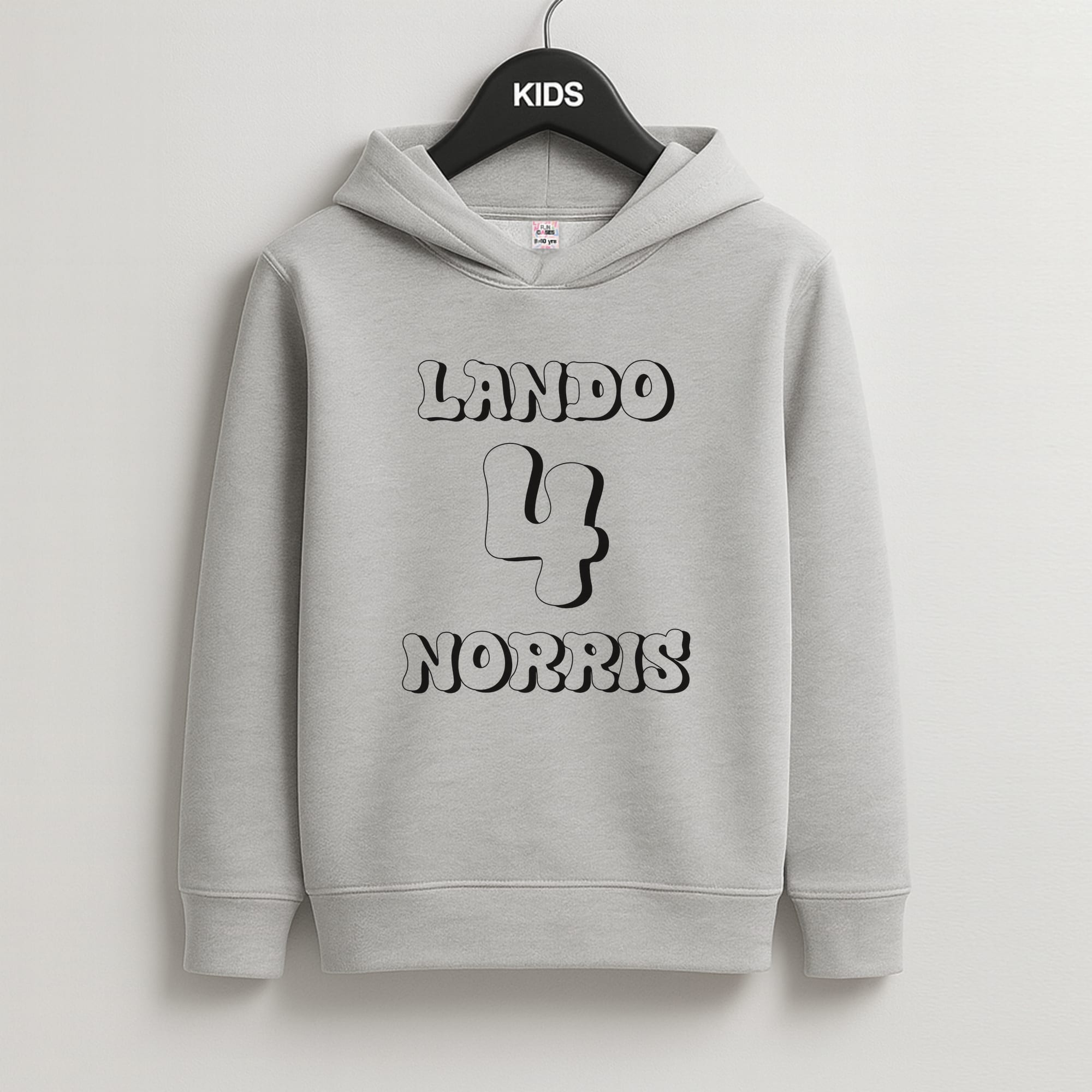 Lando 4 Kids Grey Hoodie