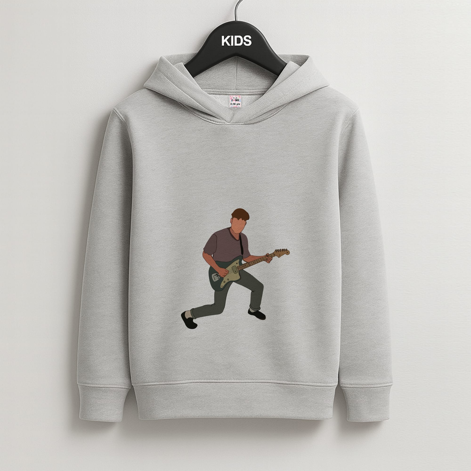 Faceless Fender Kids Grey Hoodie