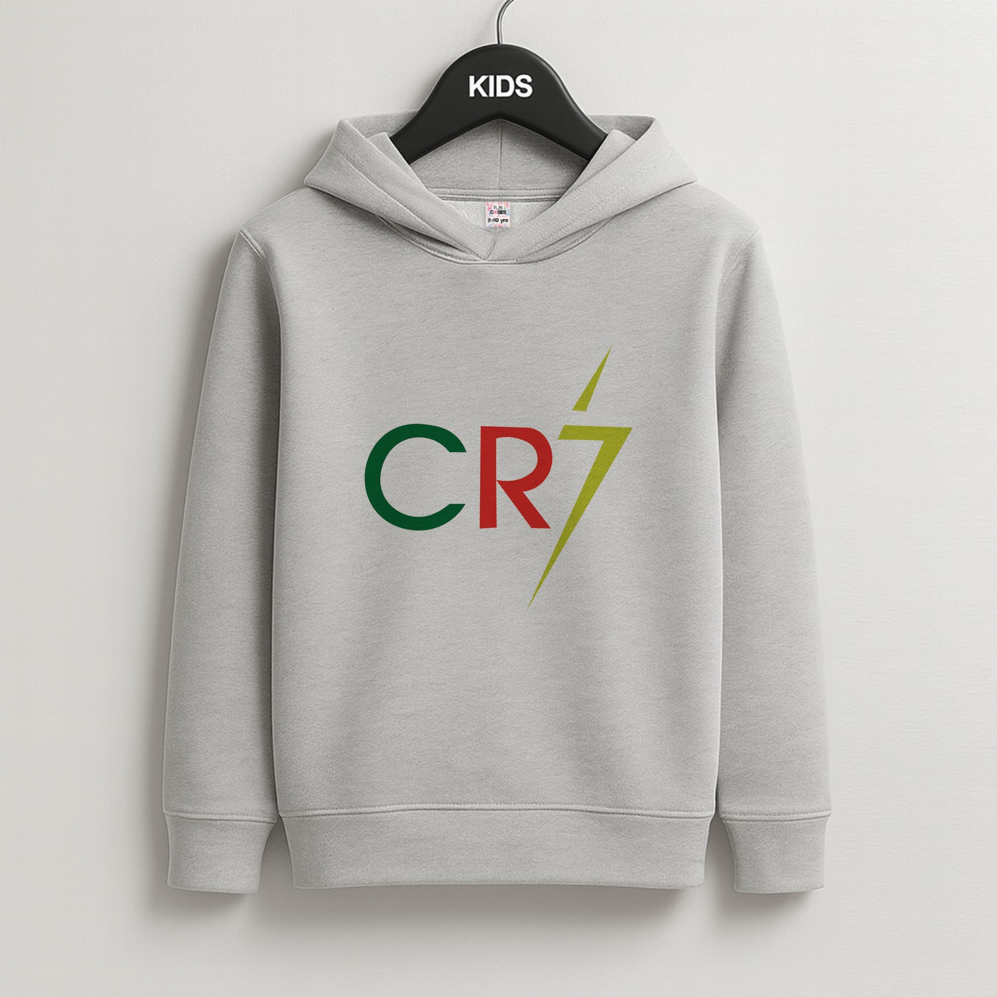 CR7 - Football Kids Grey Hoodie