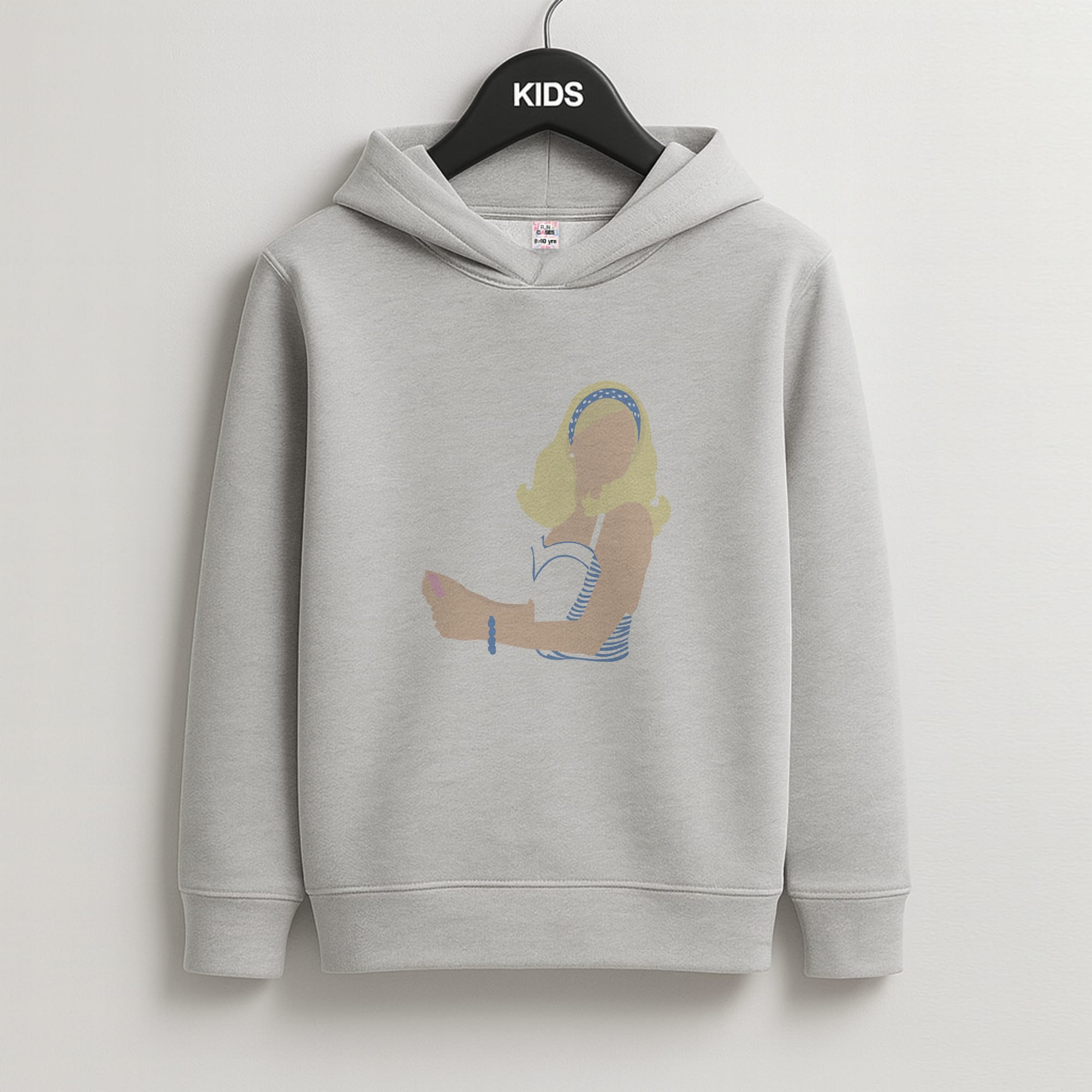Driving - Margot Kids Grey Hoodie