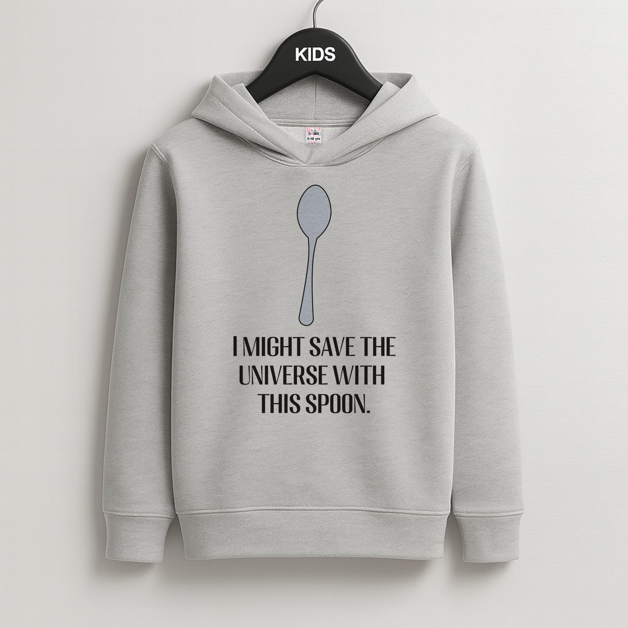 The Spoon - Doctor Who Kids Grey Hoodie