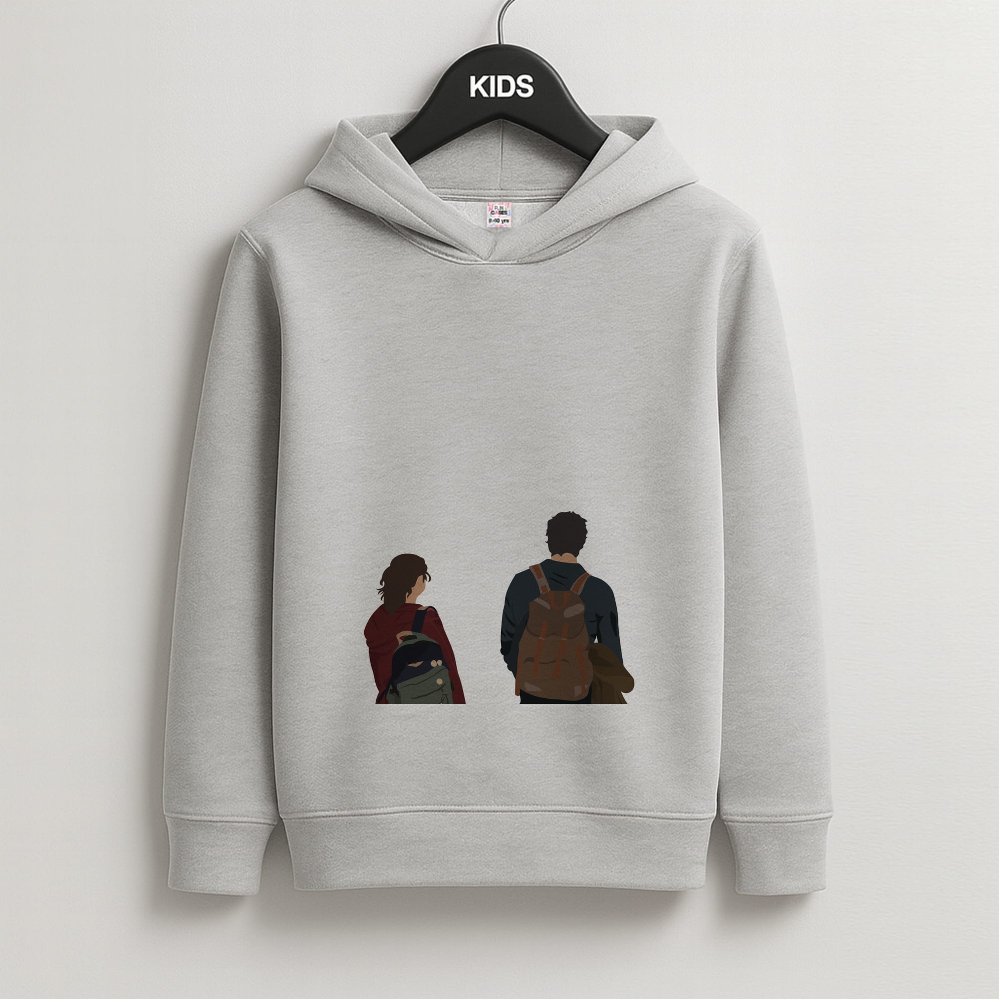 Kids Grey Hoodie