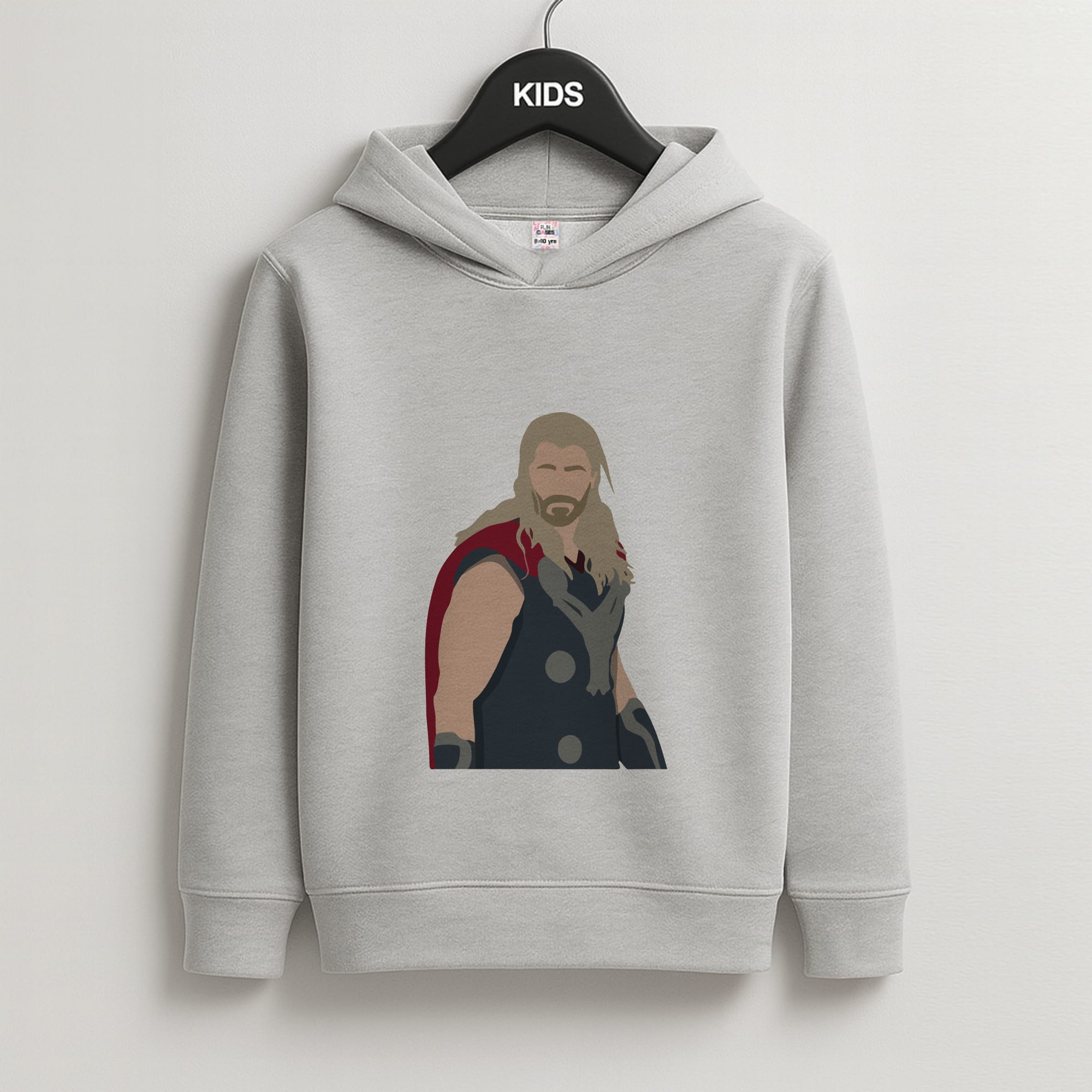 Thor Kids Grey Hoodie