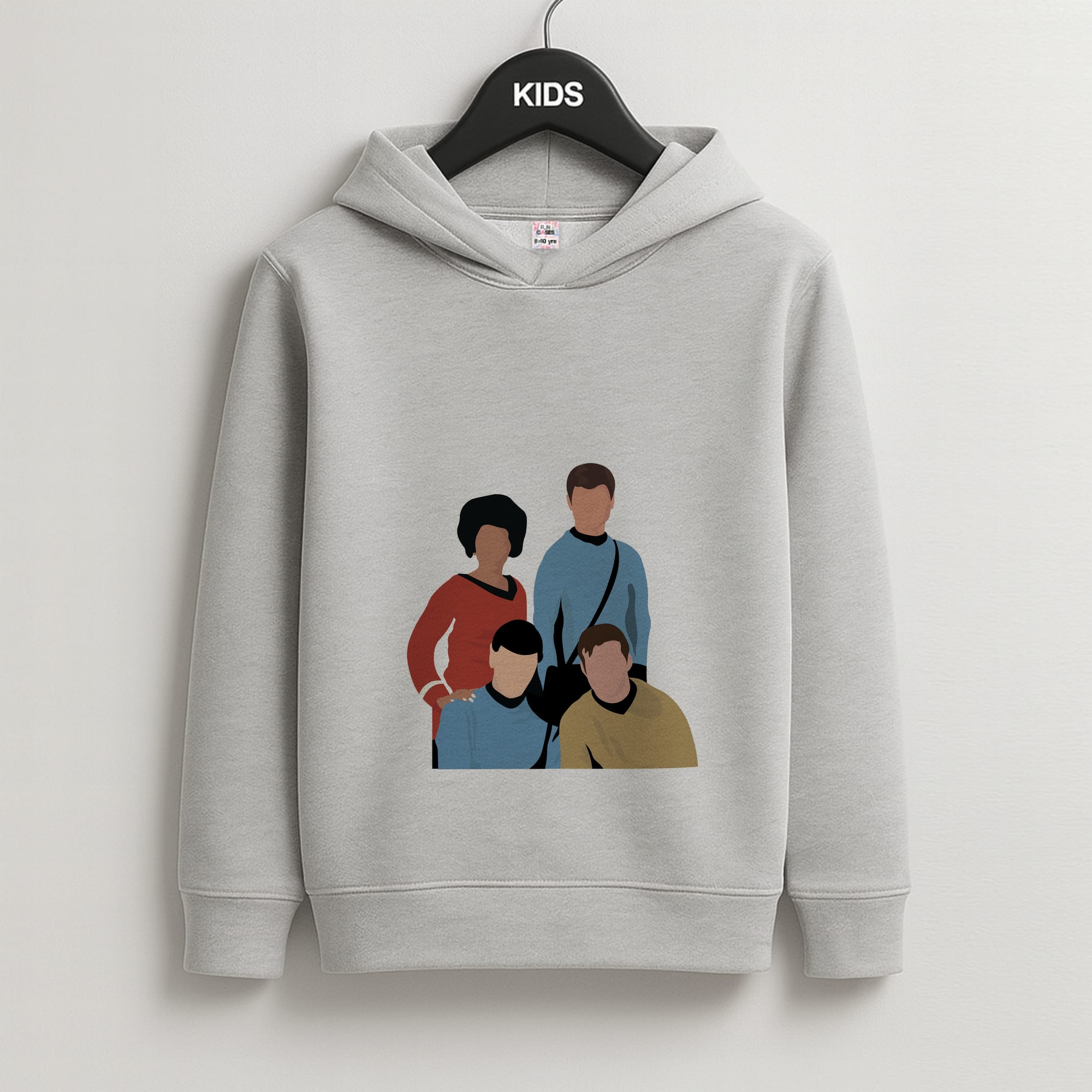 Characters Kids Grey Hoodie