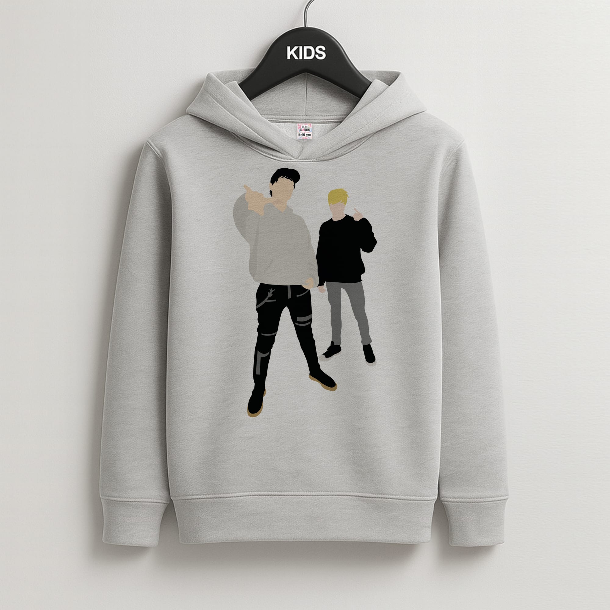 Standing - S & C Kids Grey Hoodie