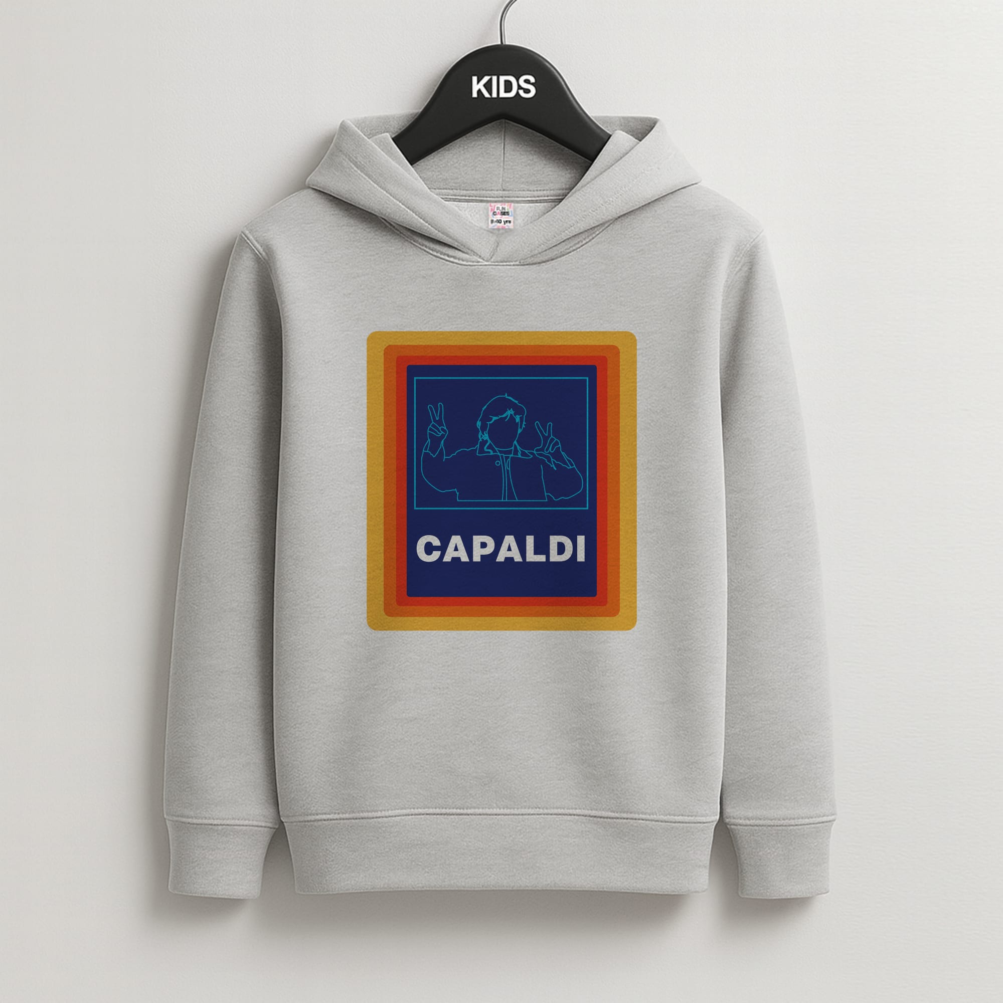 Capaldi Kids Grey Hoodie
