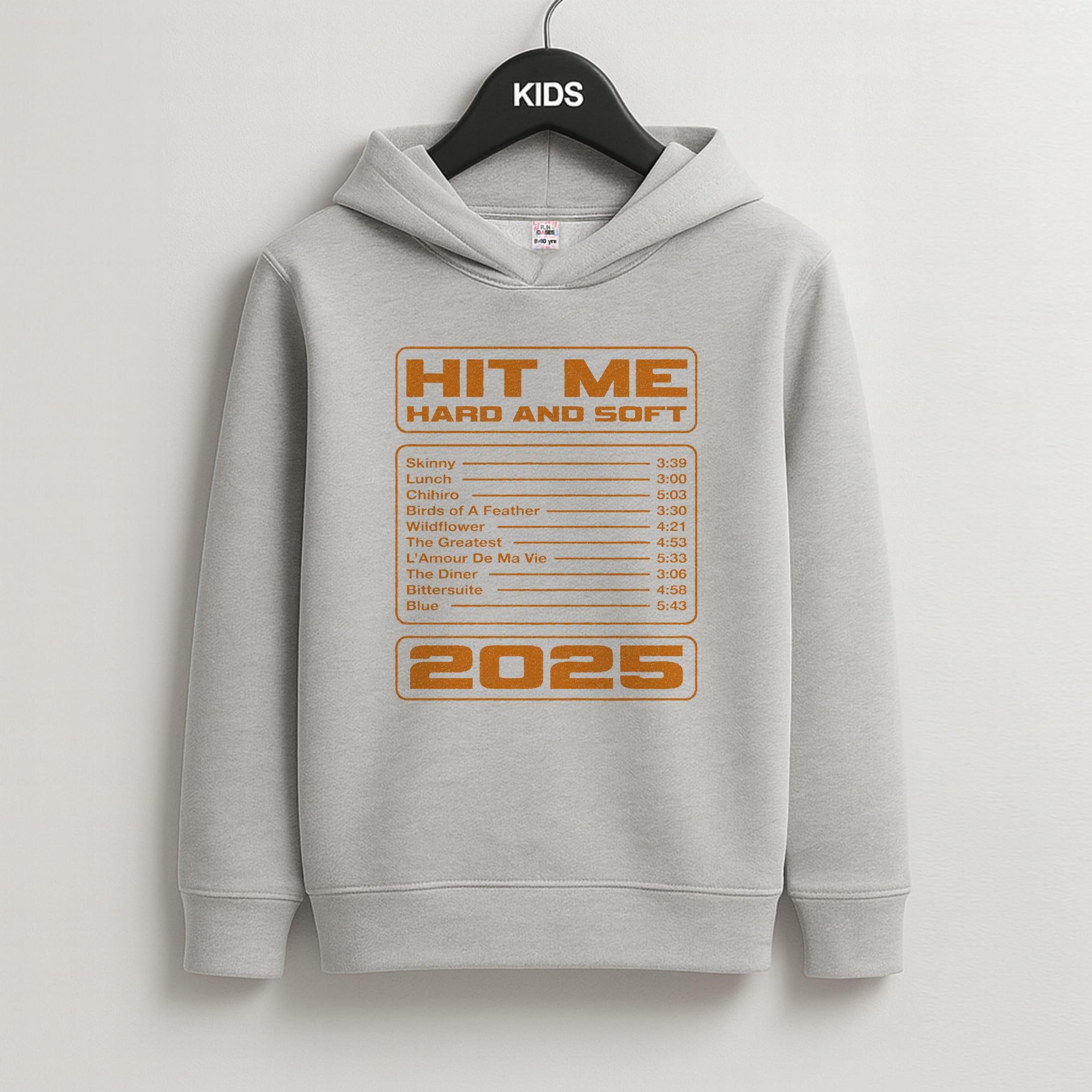 HMHAS Tour 2025 Kids Grey Hoodie