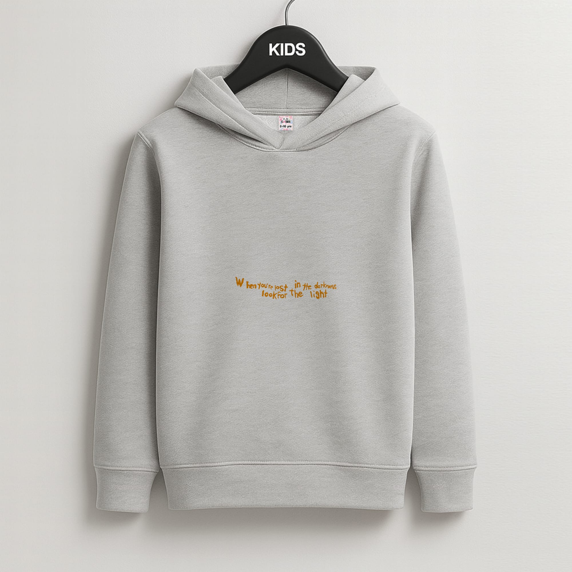 Kids Grey Hoodie