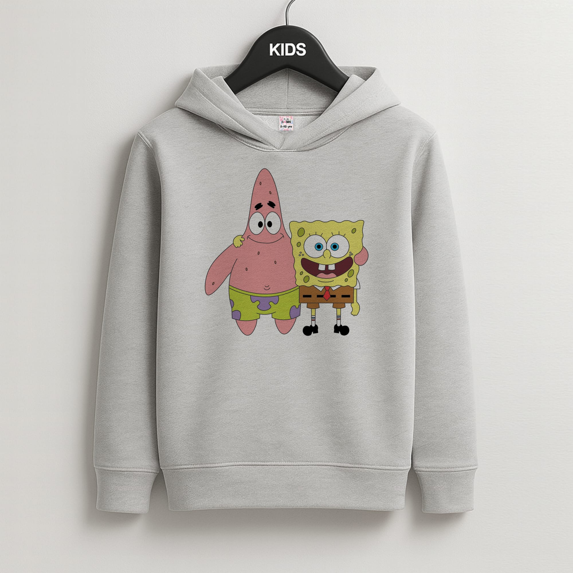 Patrick And Sponge Kids Hoodie