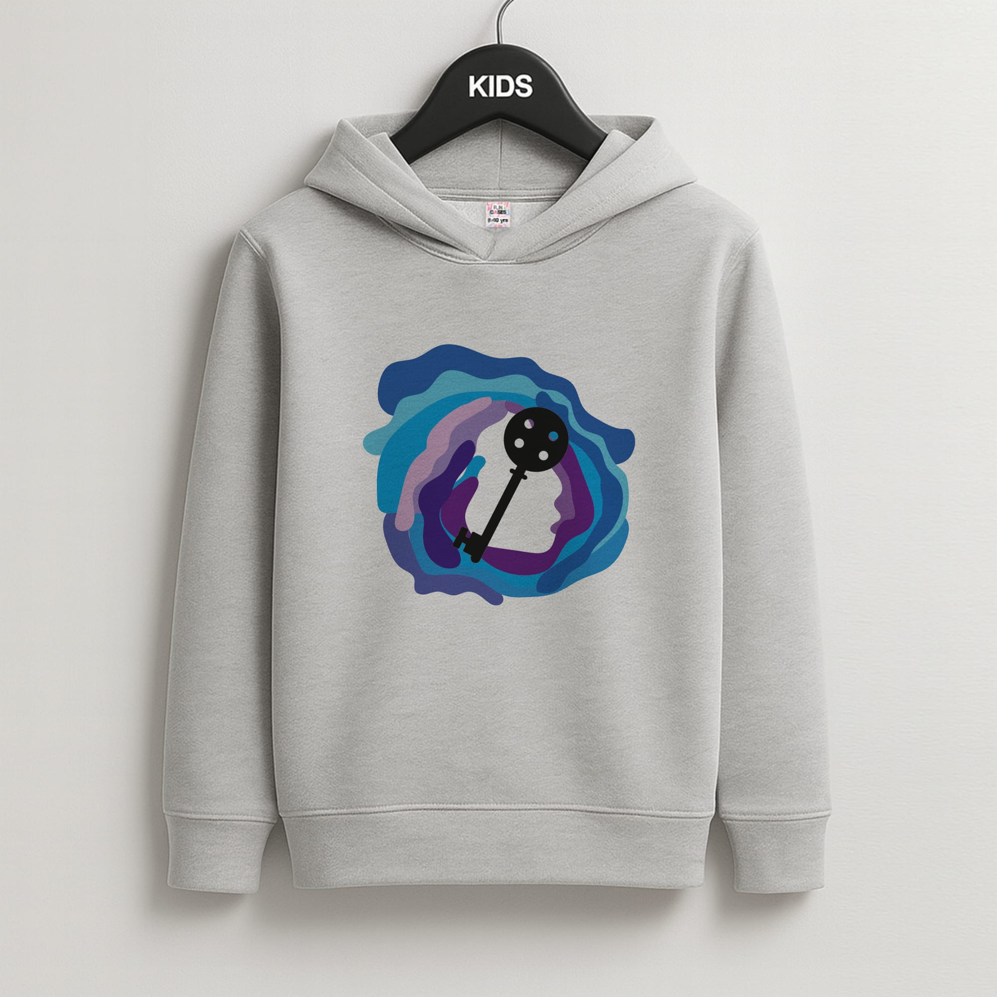 Coraline Key Kids Grey Hoodie