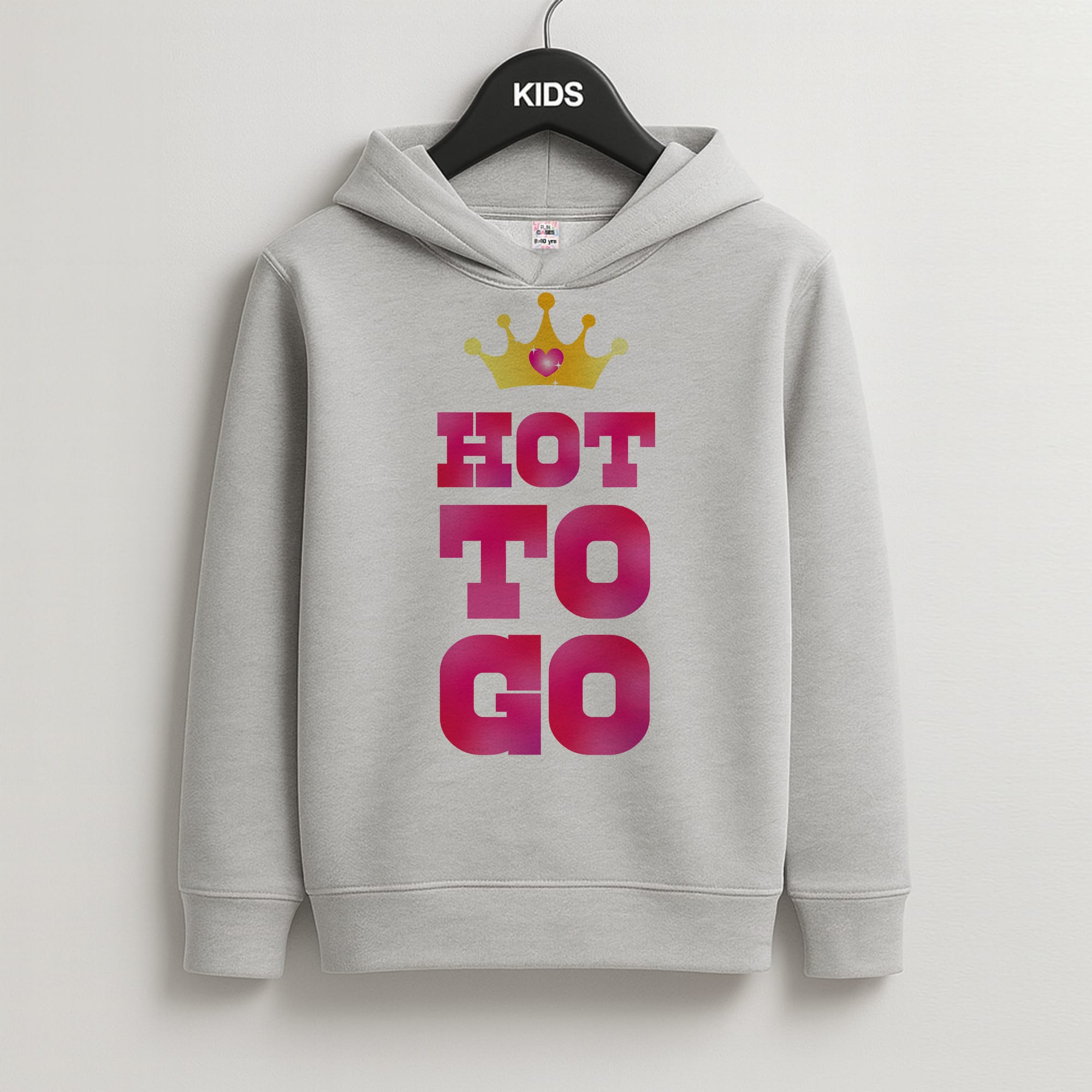 Hot To Go - Chappell Kids Grey Hoodie
