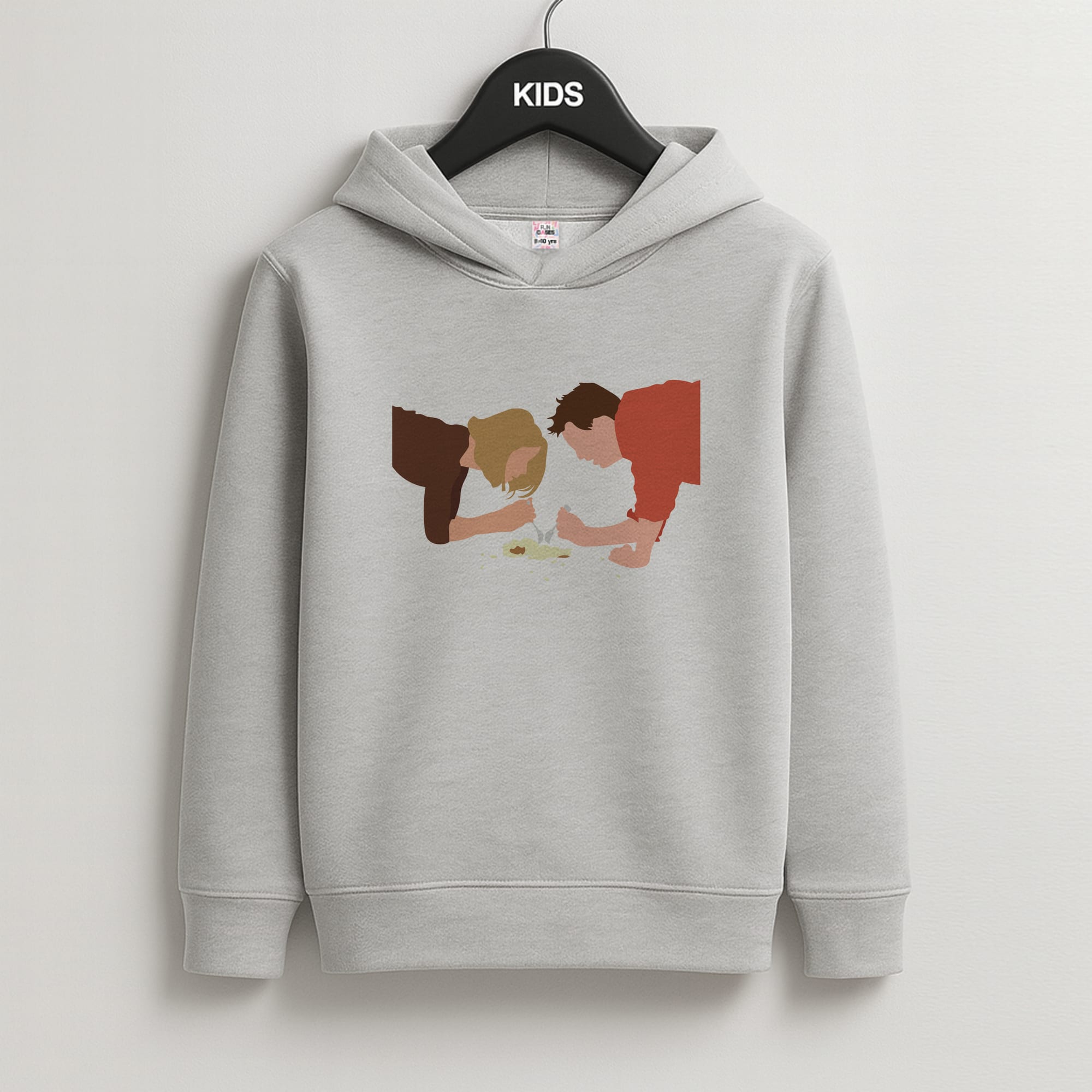 Eating Some Food Kids Hoodie