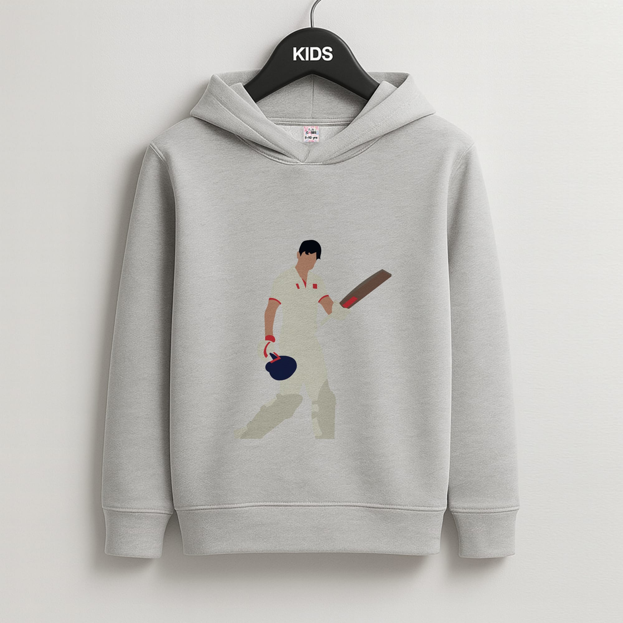 Cook - Cricket Kids Grey Hoodie