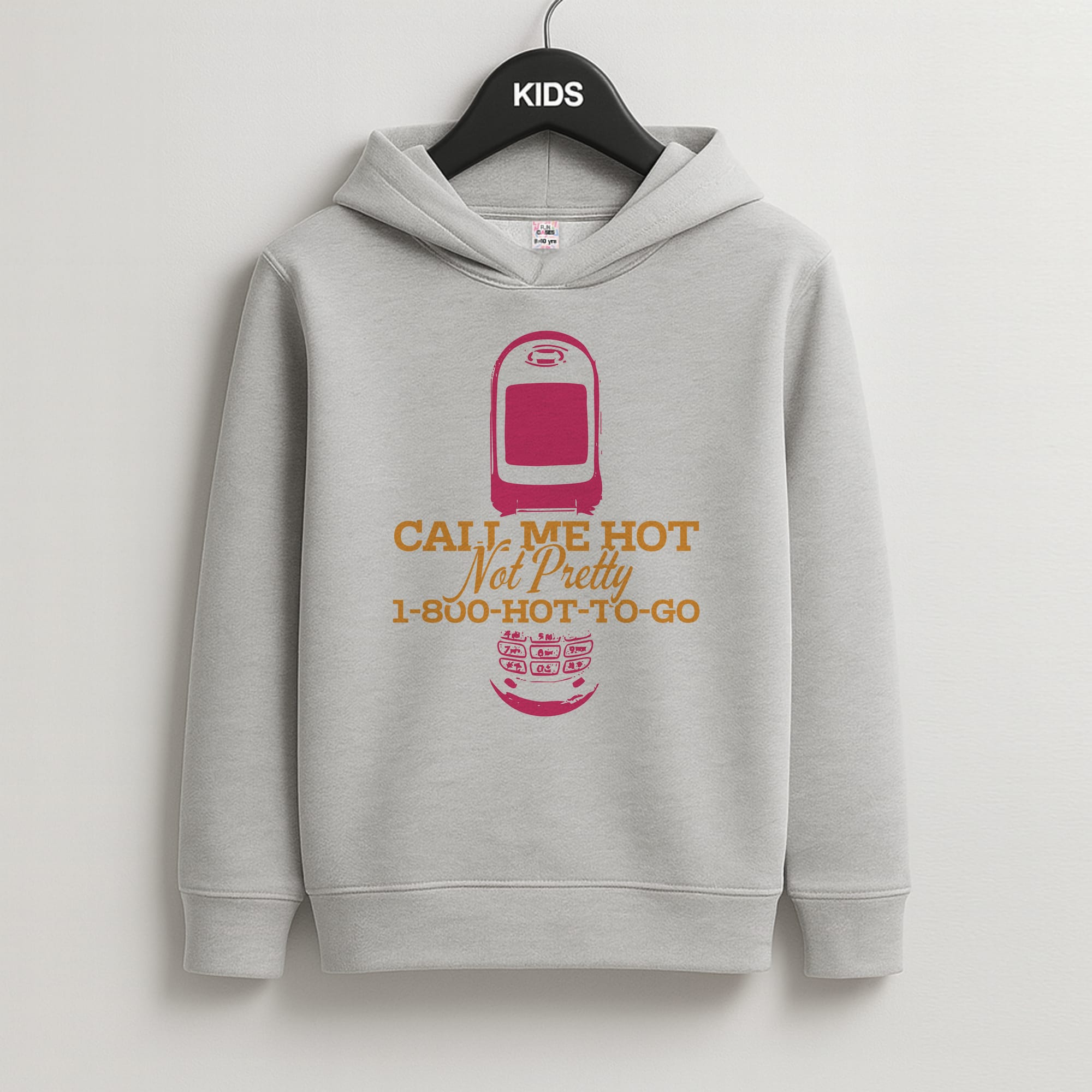 Hot To Go Kids Grey Hoodie