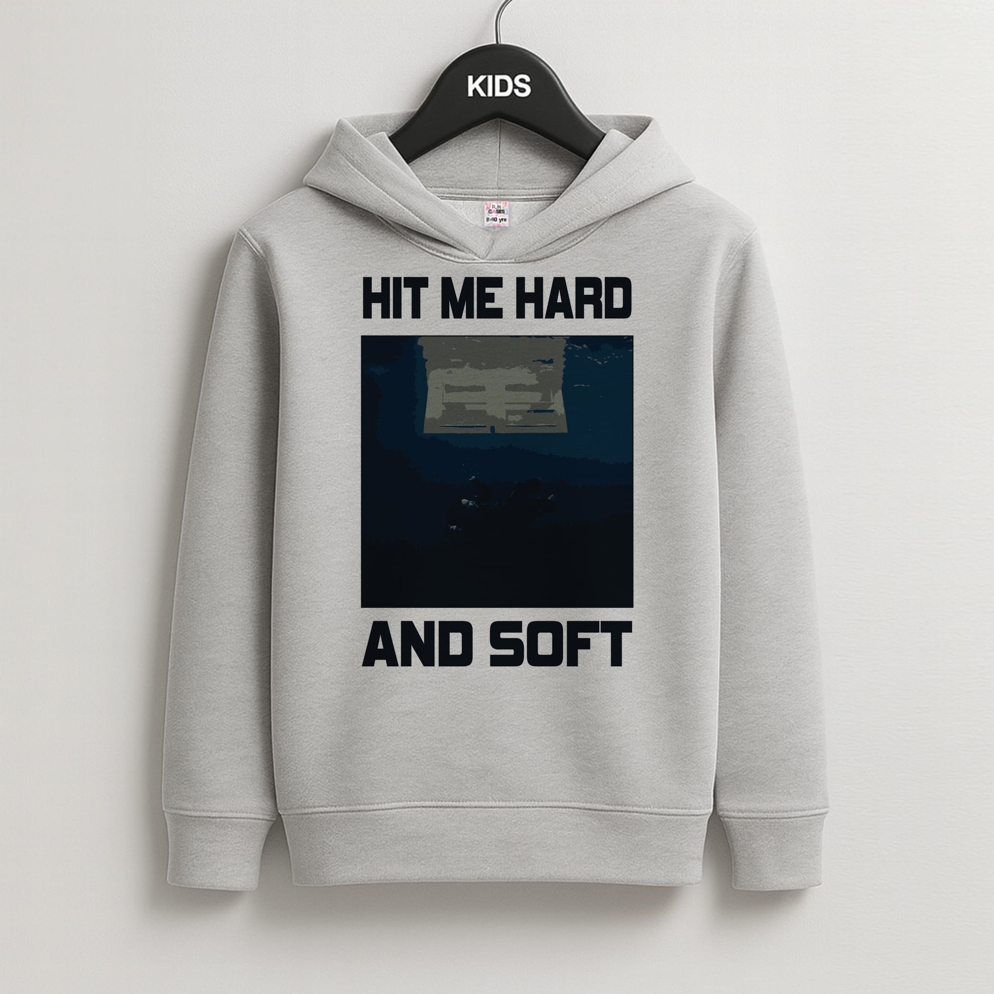 Billie Blue Kids Grey Hoodie