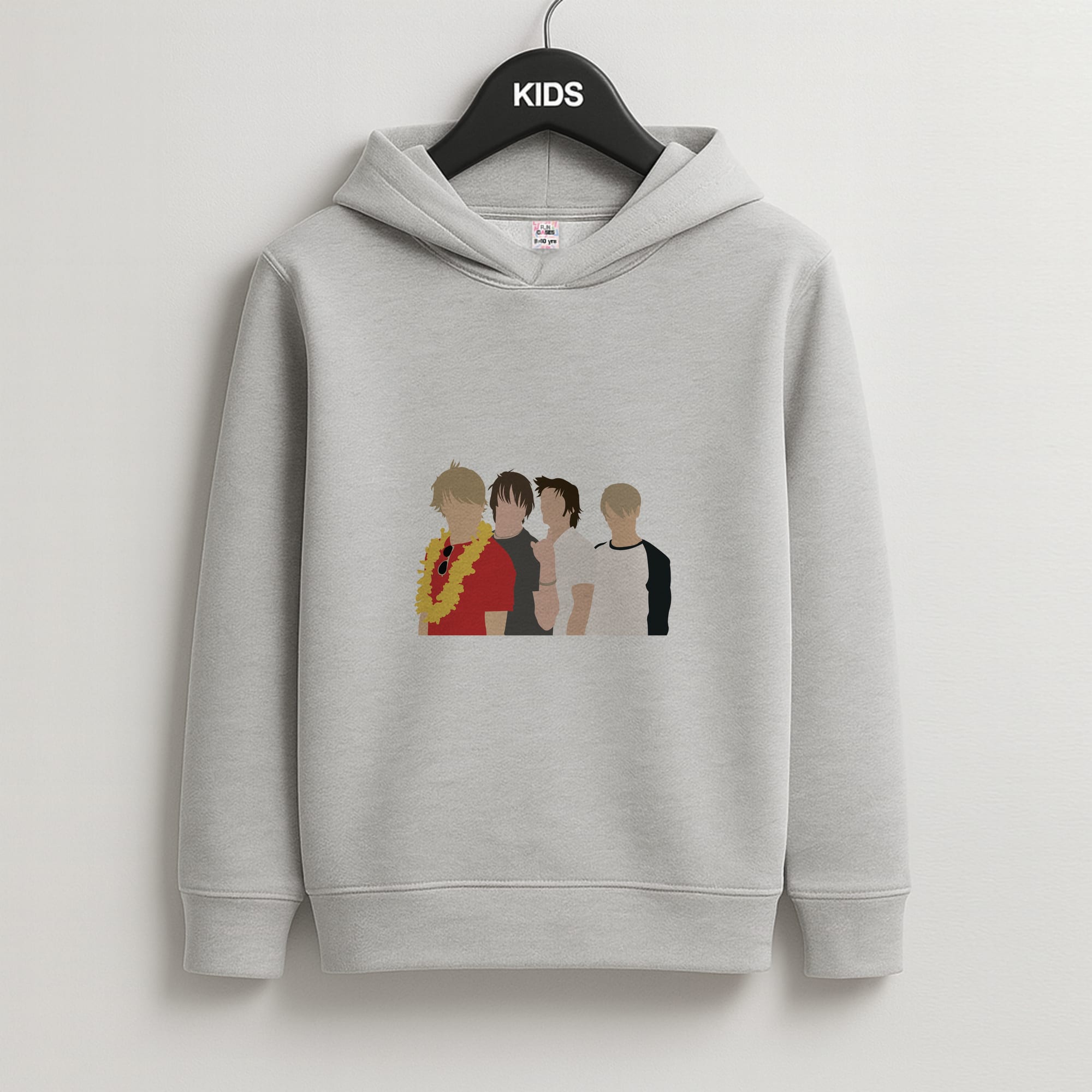 Band Members - McFly Kids Grey Hoodie