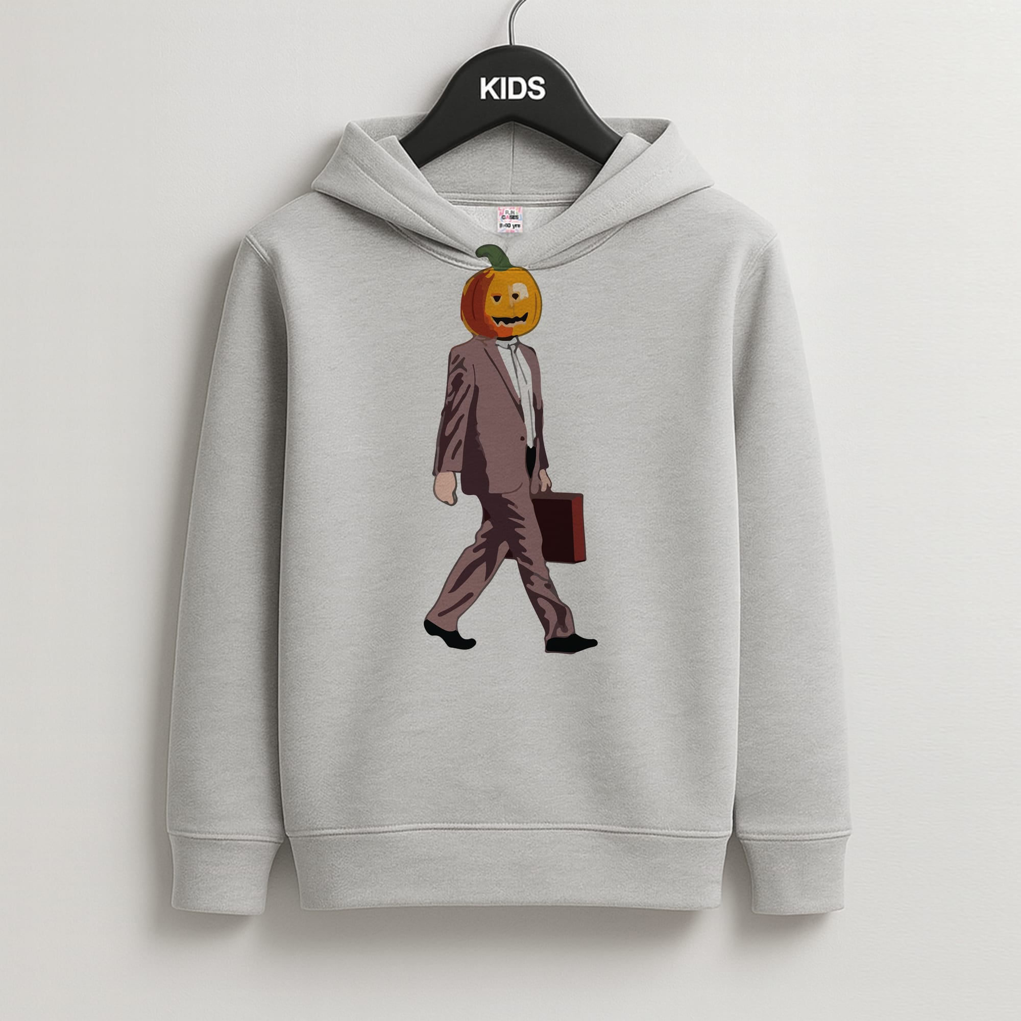 Dwight Pumpkin Head Kids Hoodie