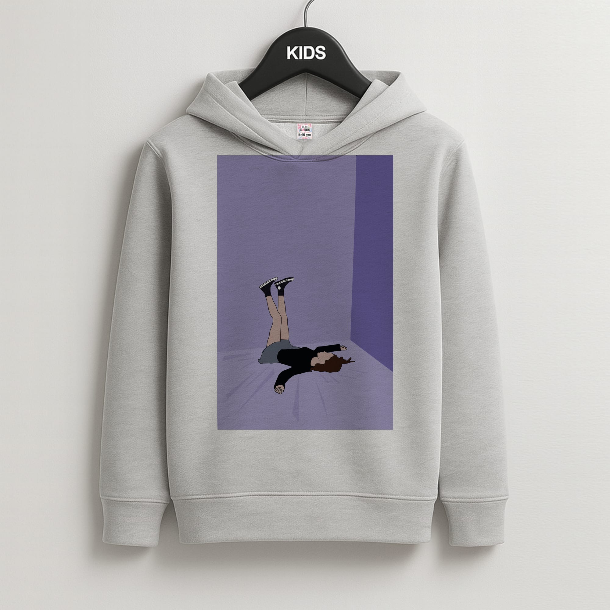 Guts - Olivia Kids Grey Hoodie