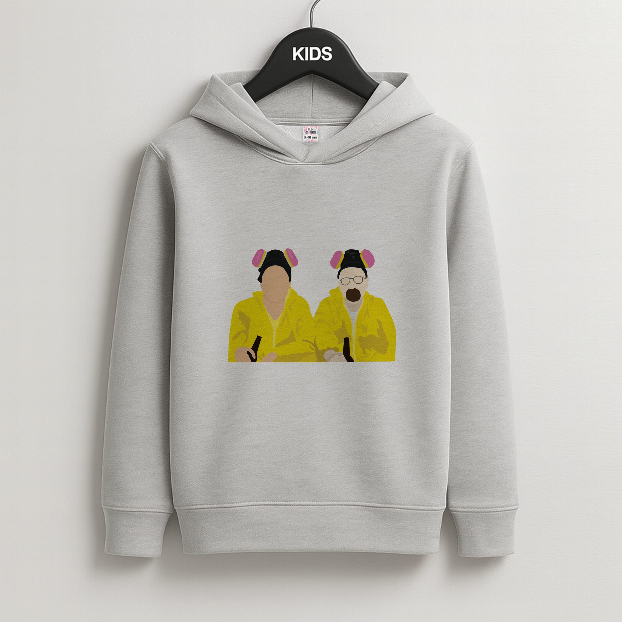 Walter And Jesse Kids Grey Hoodie