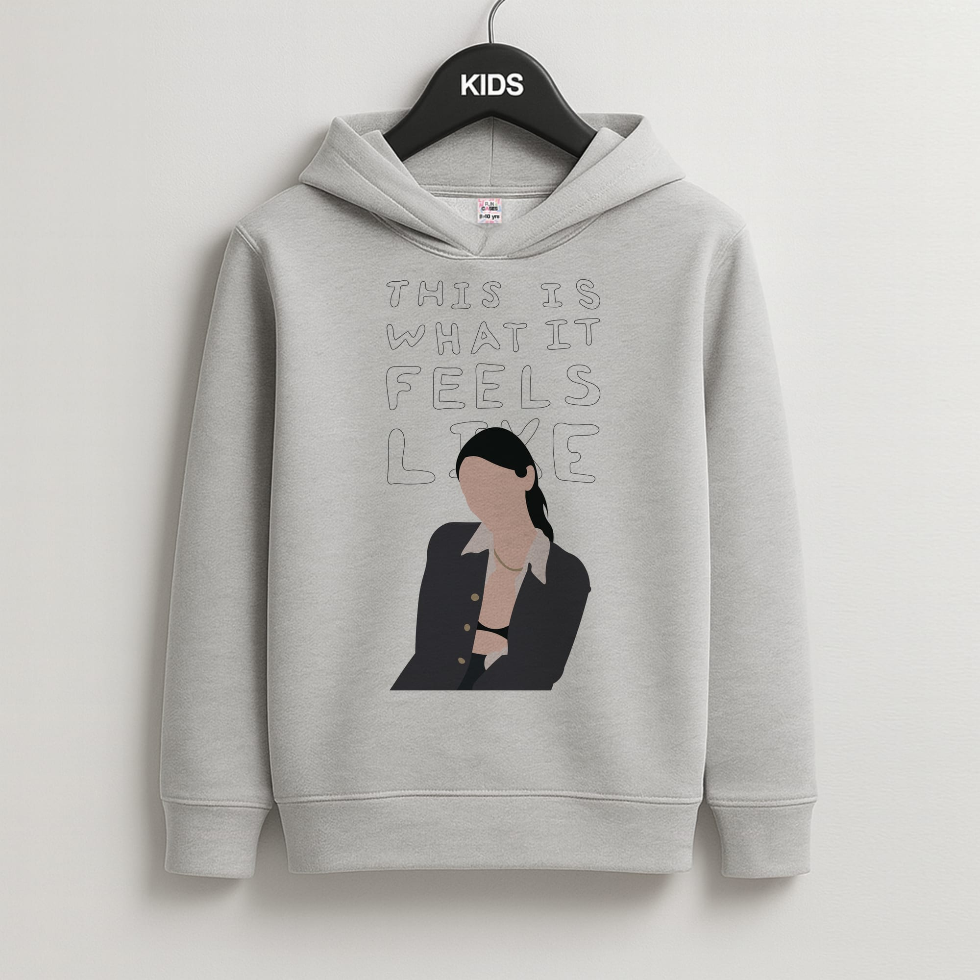 This Is What It Feels Like - Abrams Kids Grey Hoodie