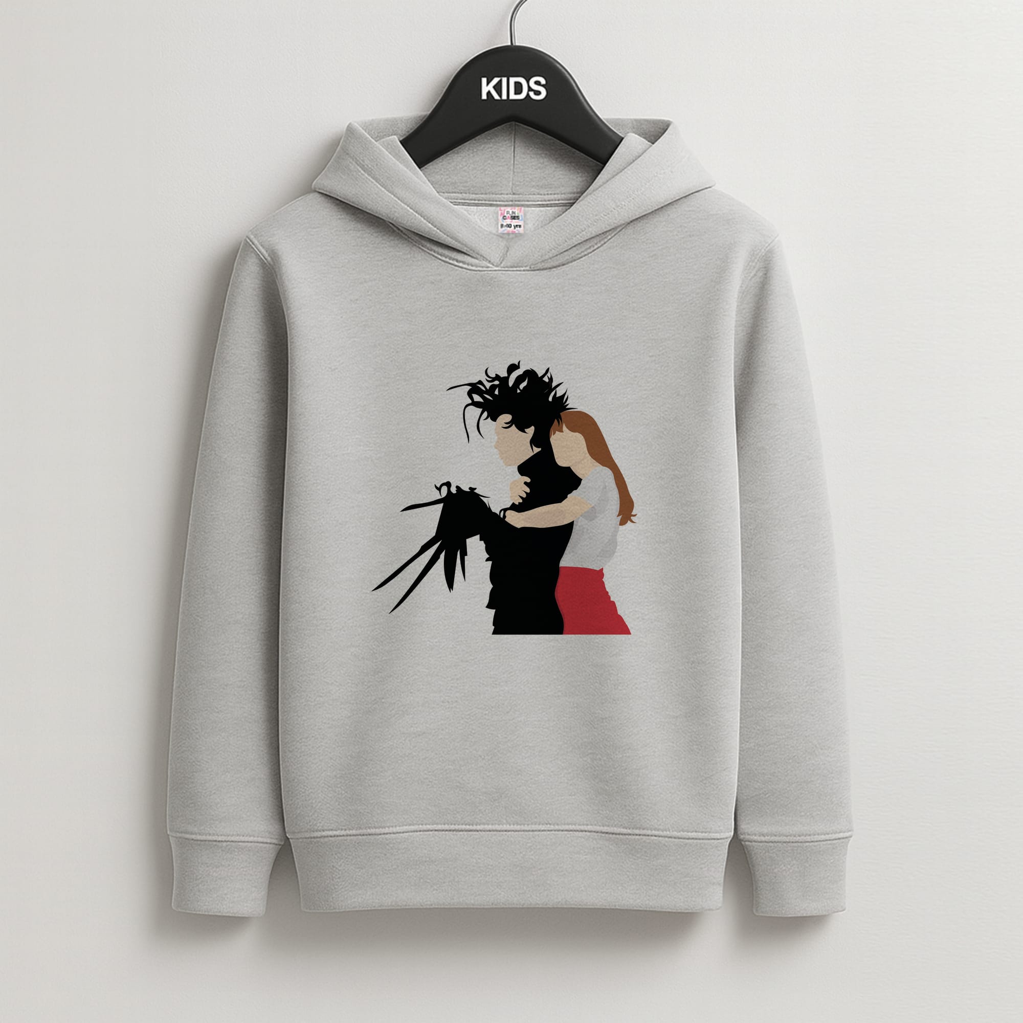 Hug - Scissorhands Kids Grey Hoodie