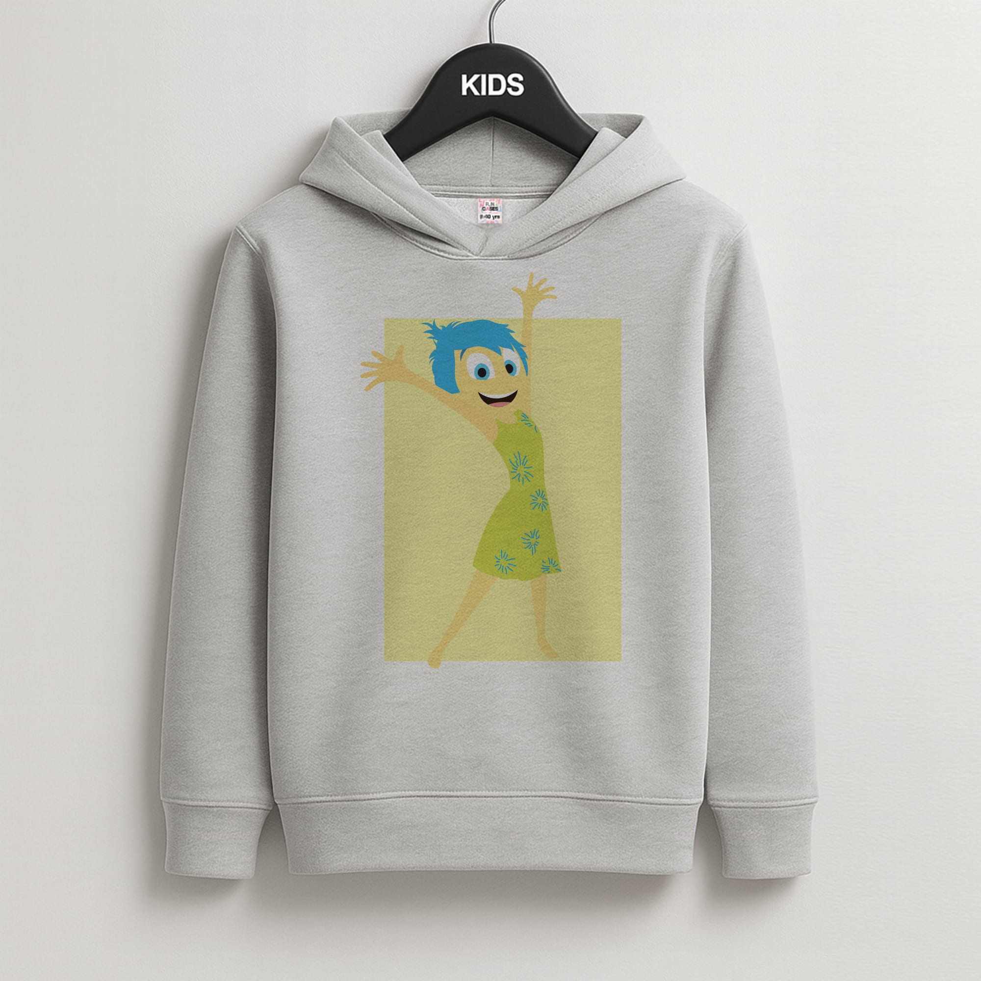 Joy - Inside Out Kids Grey Hoodie