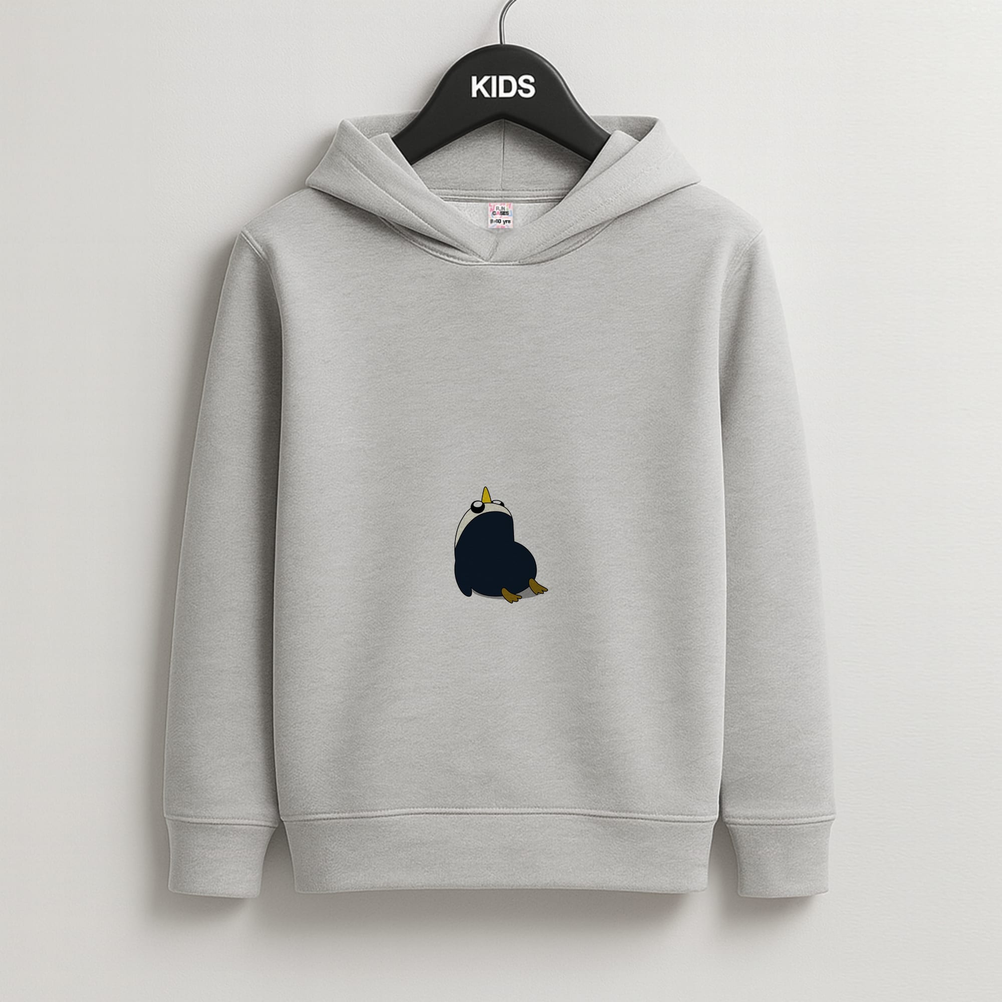 Penguins Kids Grey Hoodie
