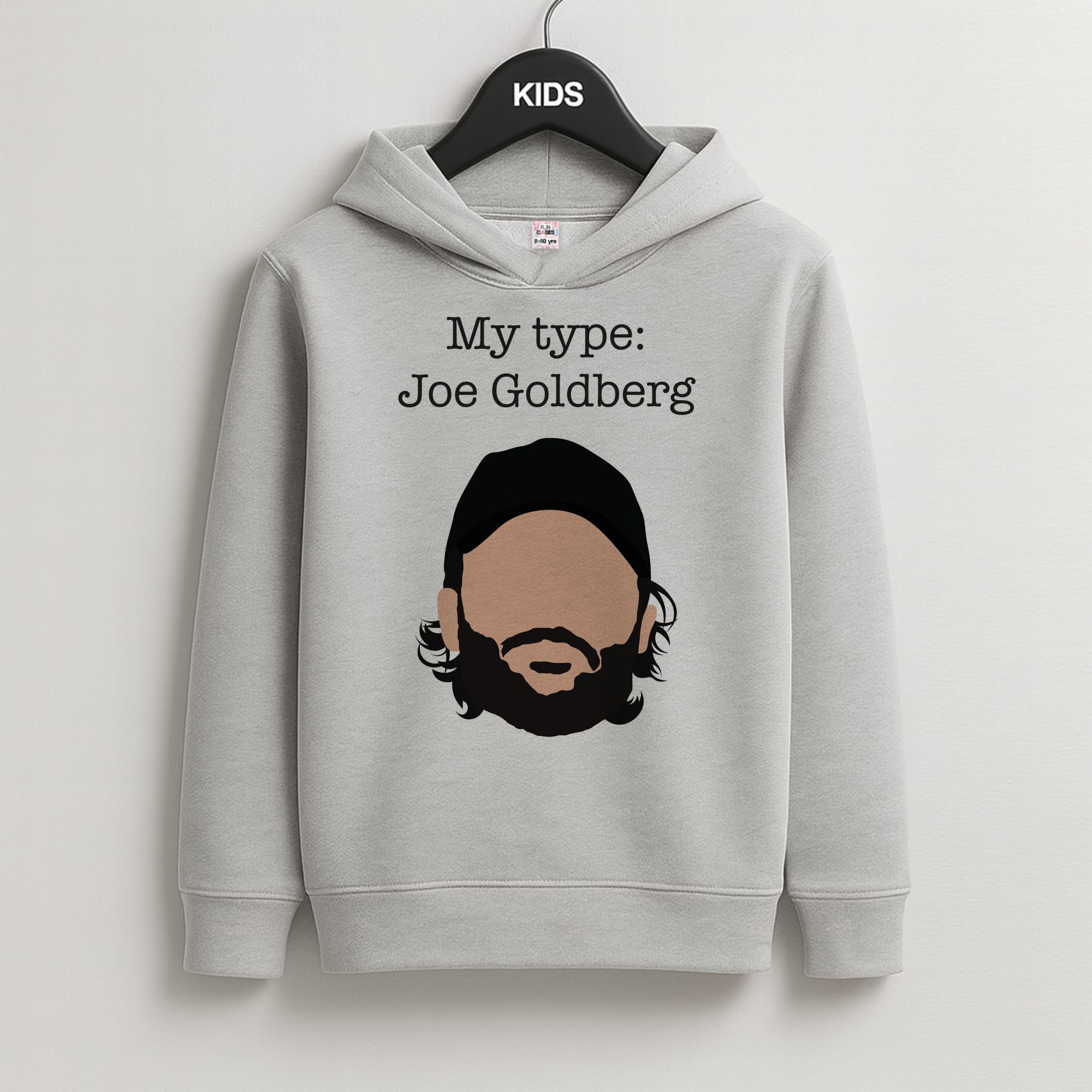 My Type: Joe Kids Grey Hoodie