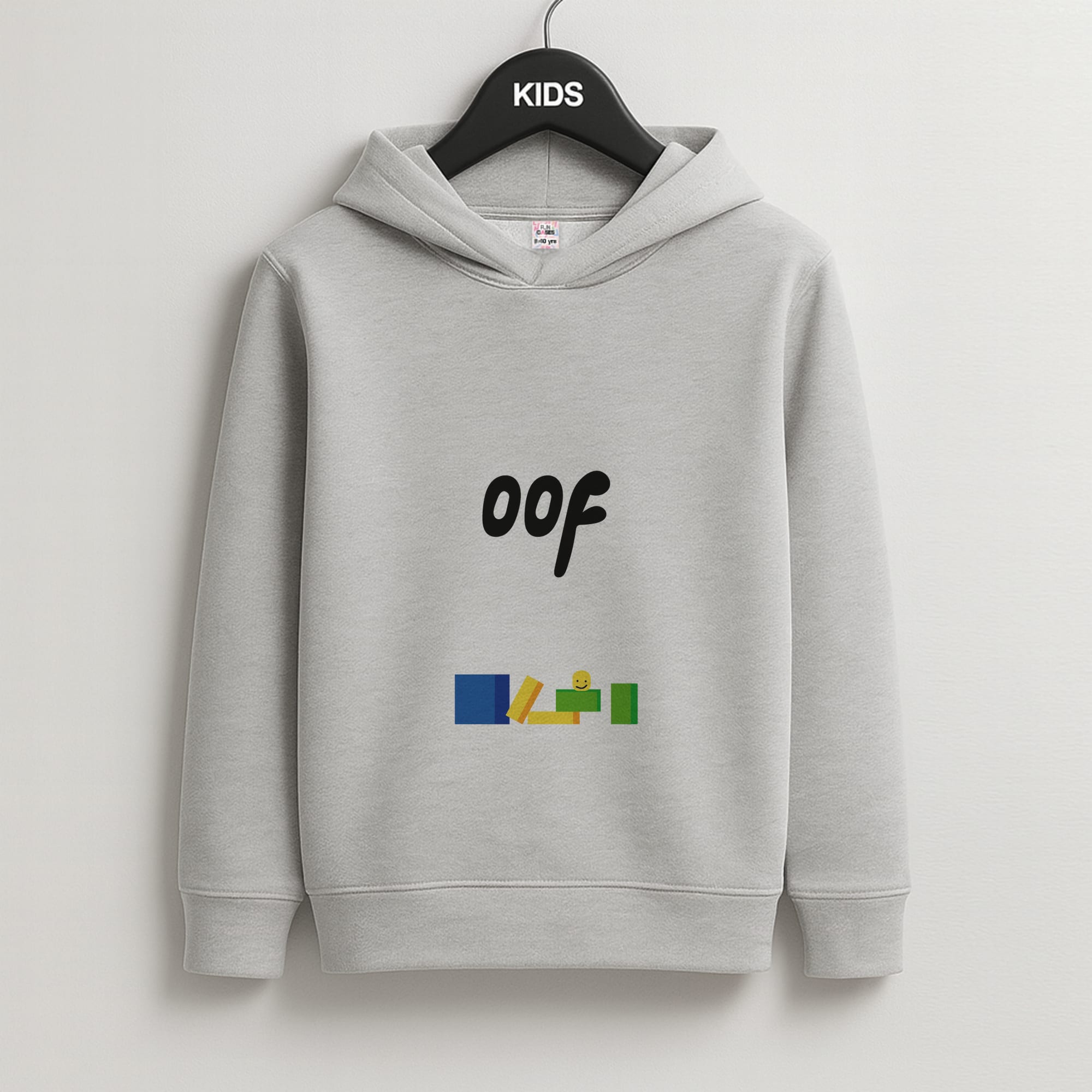 Oof Kids Grey Hoodie