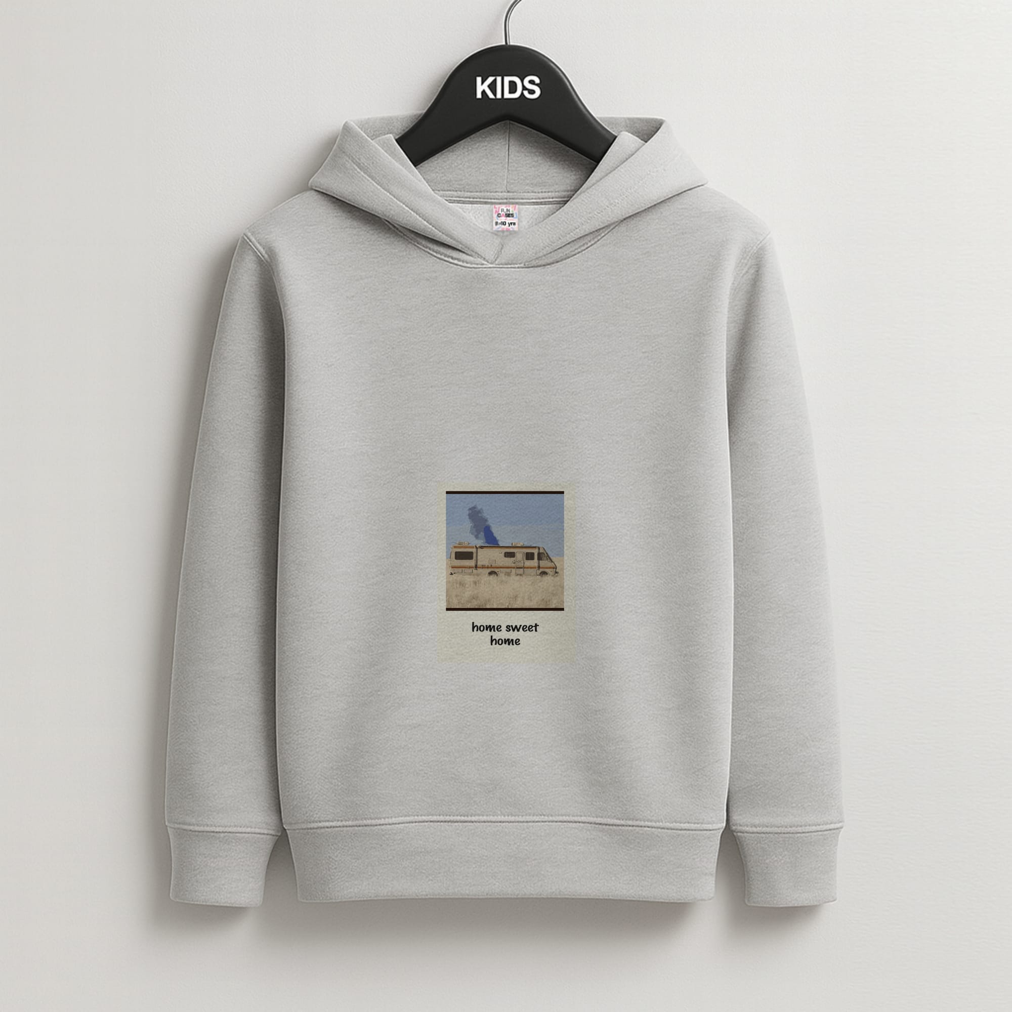 Home Sweet Home Kids Grey Hoodie