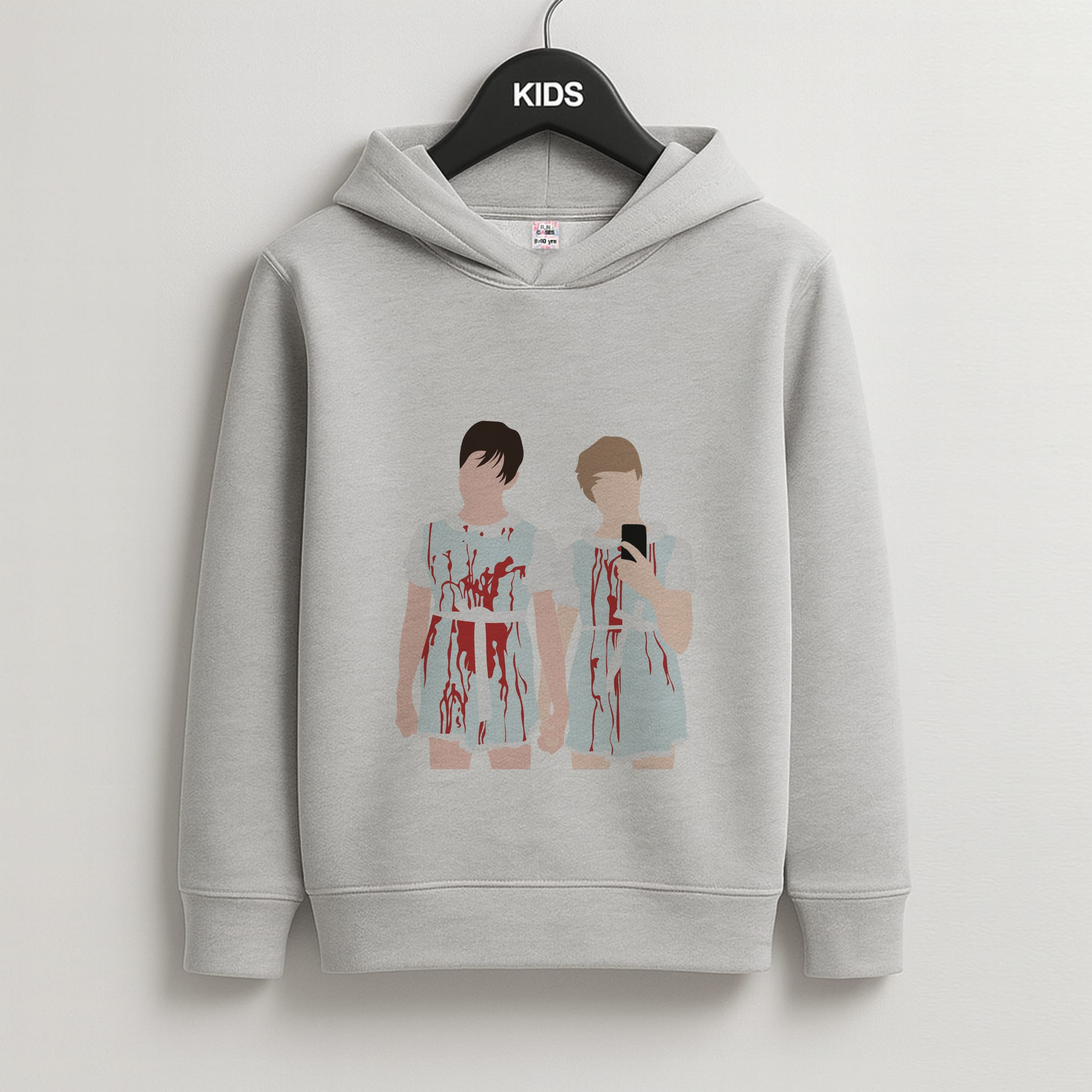 Halloween - S & C Kids Grey Hoodie