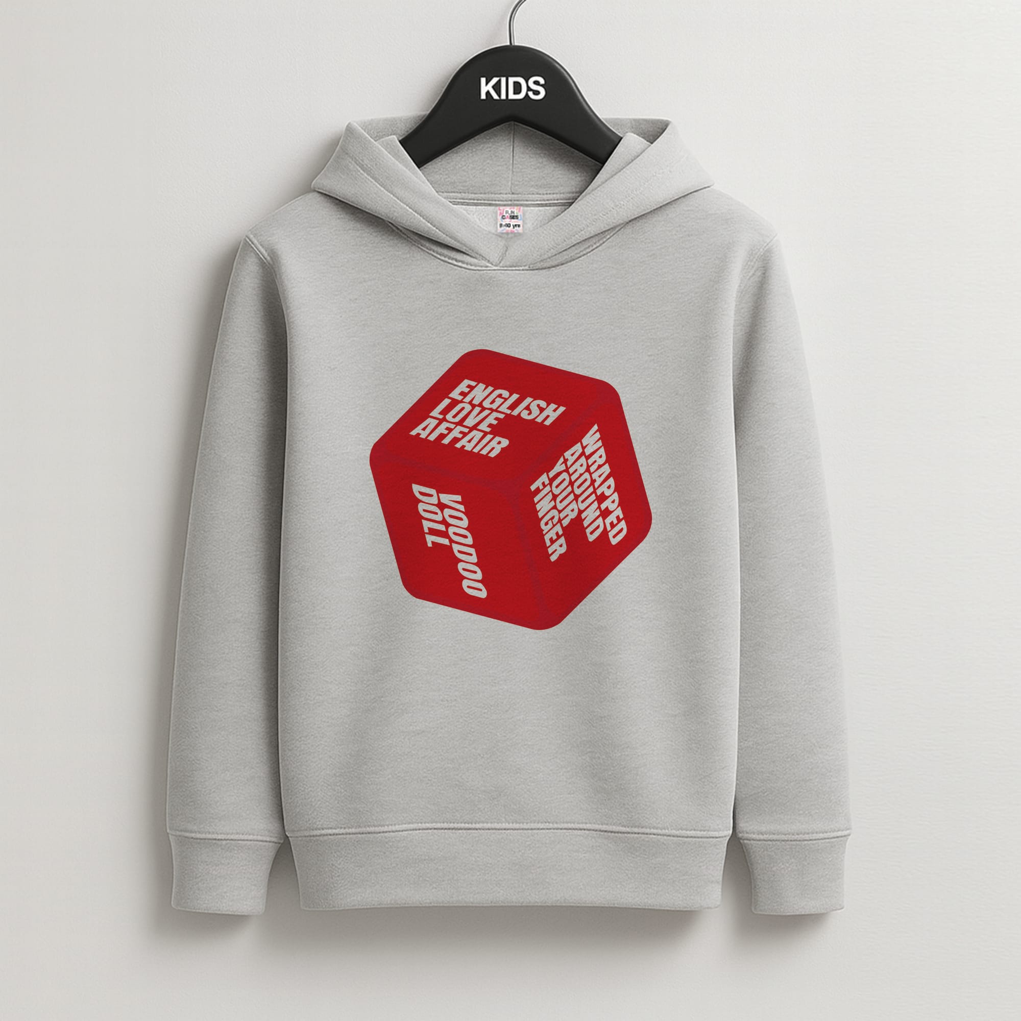 Dice Kids Grey Hoodie