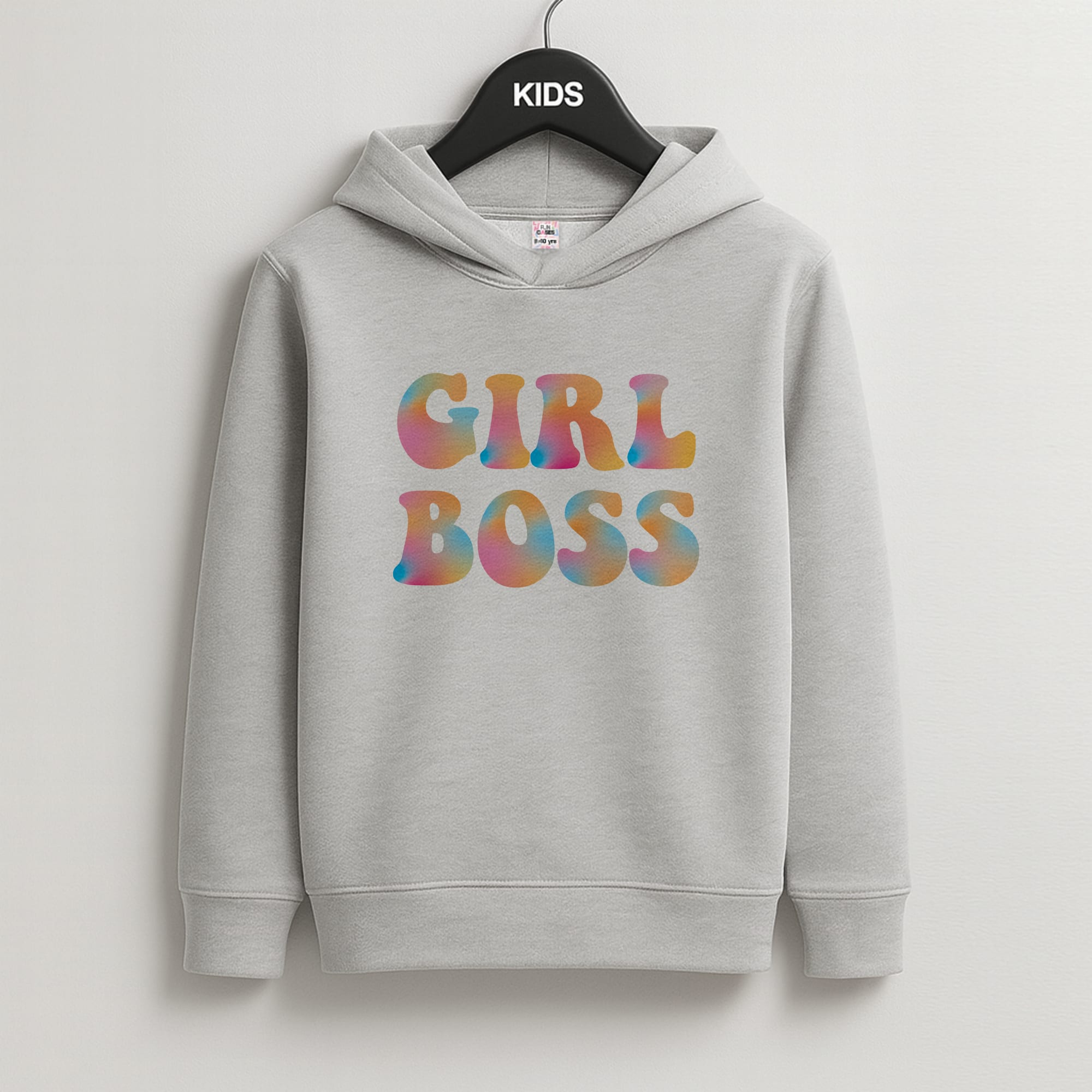 Girl Boss - Aesthetic Quote Kids Hoodie