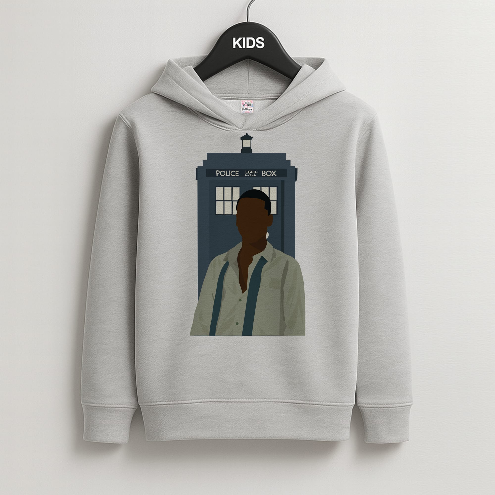 The Doctor Kids Grey Hoodie