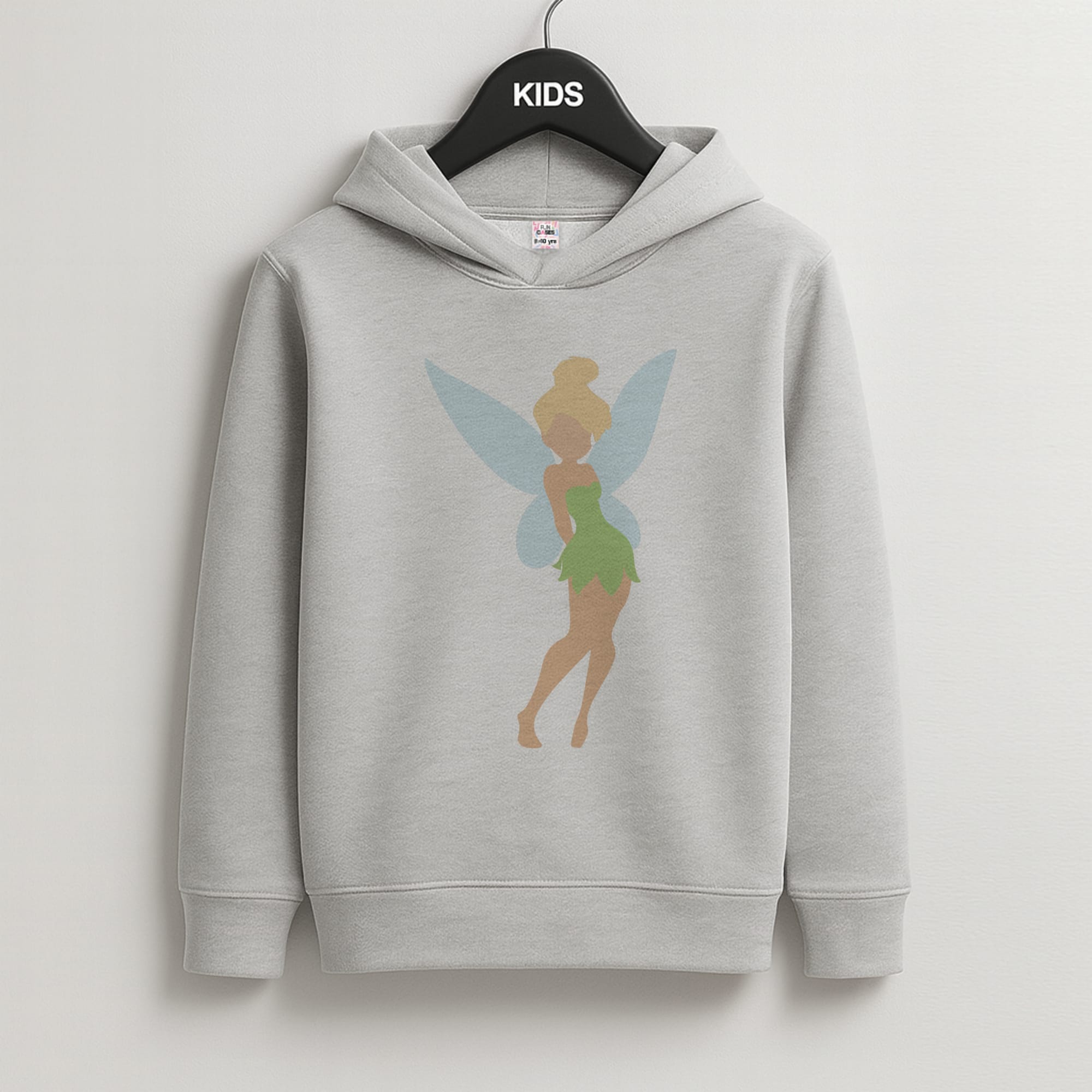 Tinker Fairy Kids Grey Hoodie